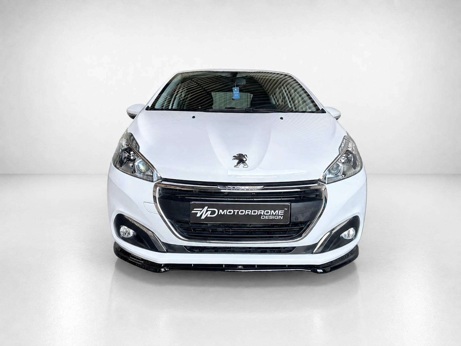Motordrome - Εμπρός Σπλίτερ για Peugeot 208 Mk1 Facelift (2015-2019) - 1 Τεμ.  (K209-001)