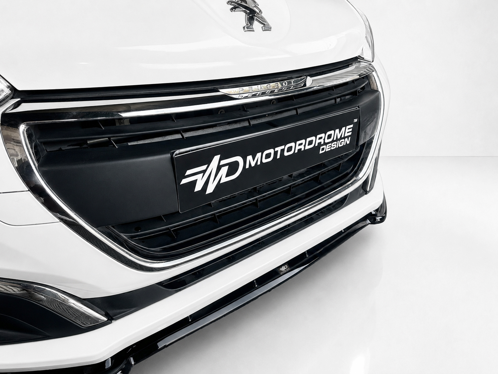 MOTORDROME - Εμπρός Σπλίτερ Για Peugeot 208 MK1 Facelift (2015-2019) - 1 Τεμ.  (K209-001) - Thumbnail 4