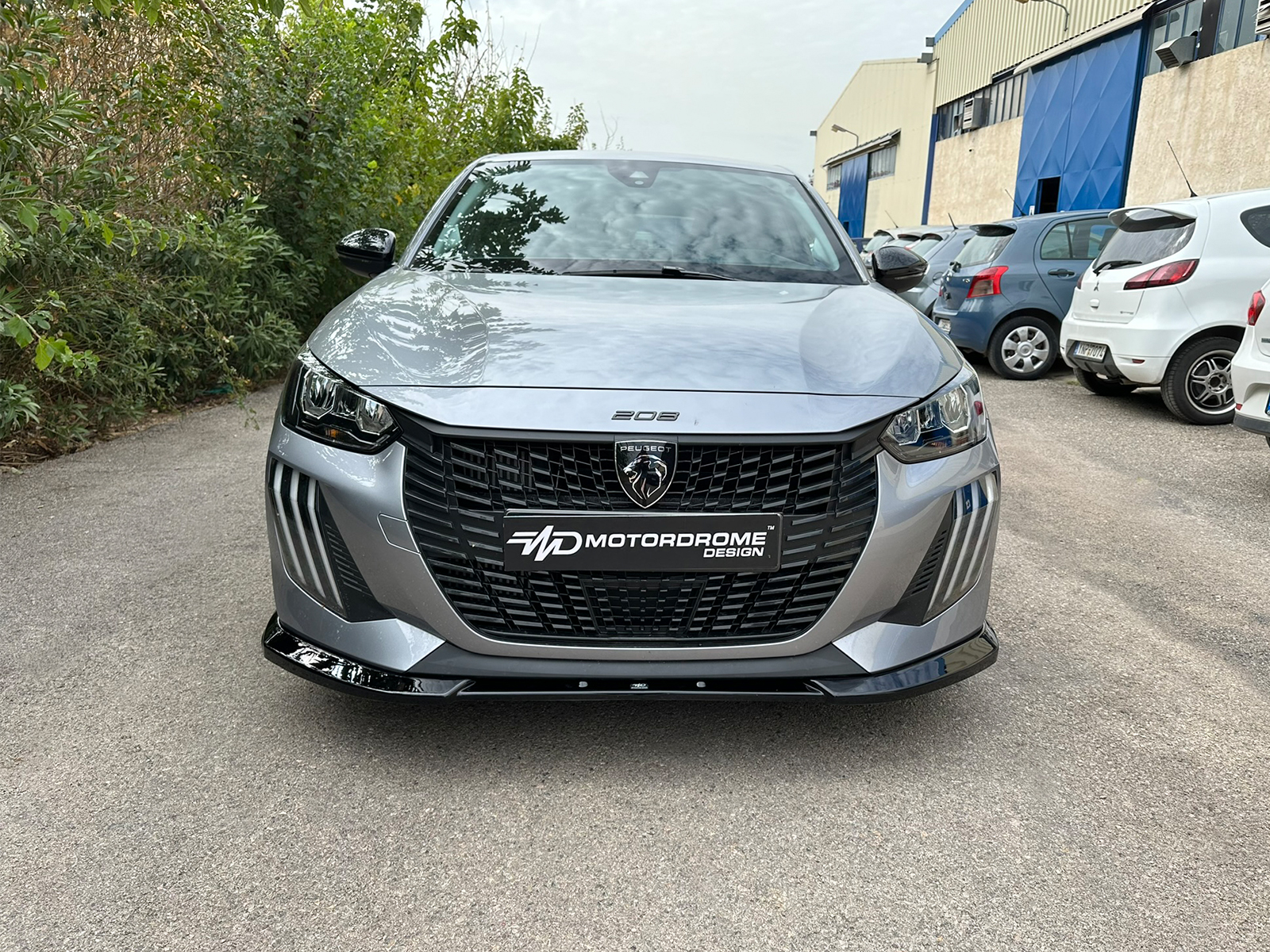 MOTORDROME - Εμπρός Σπλίτερ Για Peugeot 208 MK2 Facelift (2023-) - 1 Τεμ.  (K173-001) - Thumbnail 2