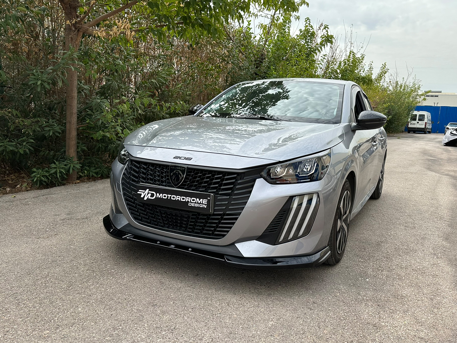 MOTORDROME - Εμπρός Σπλίτερ Για Peugeot 208 MK2 Facelift (2023-) - 1 Τεμ.  (K173-001) - Thumbnail 3