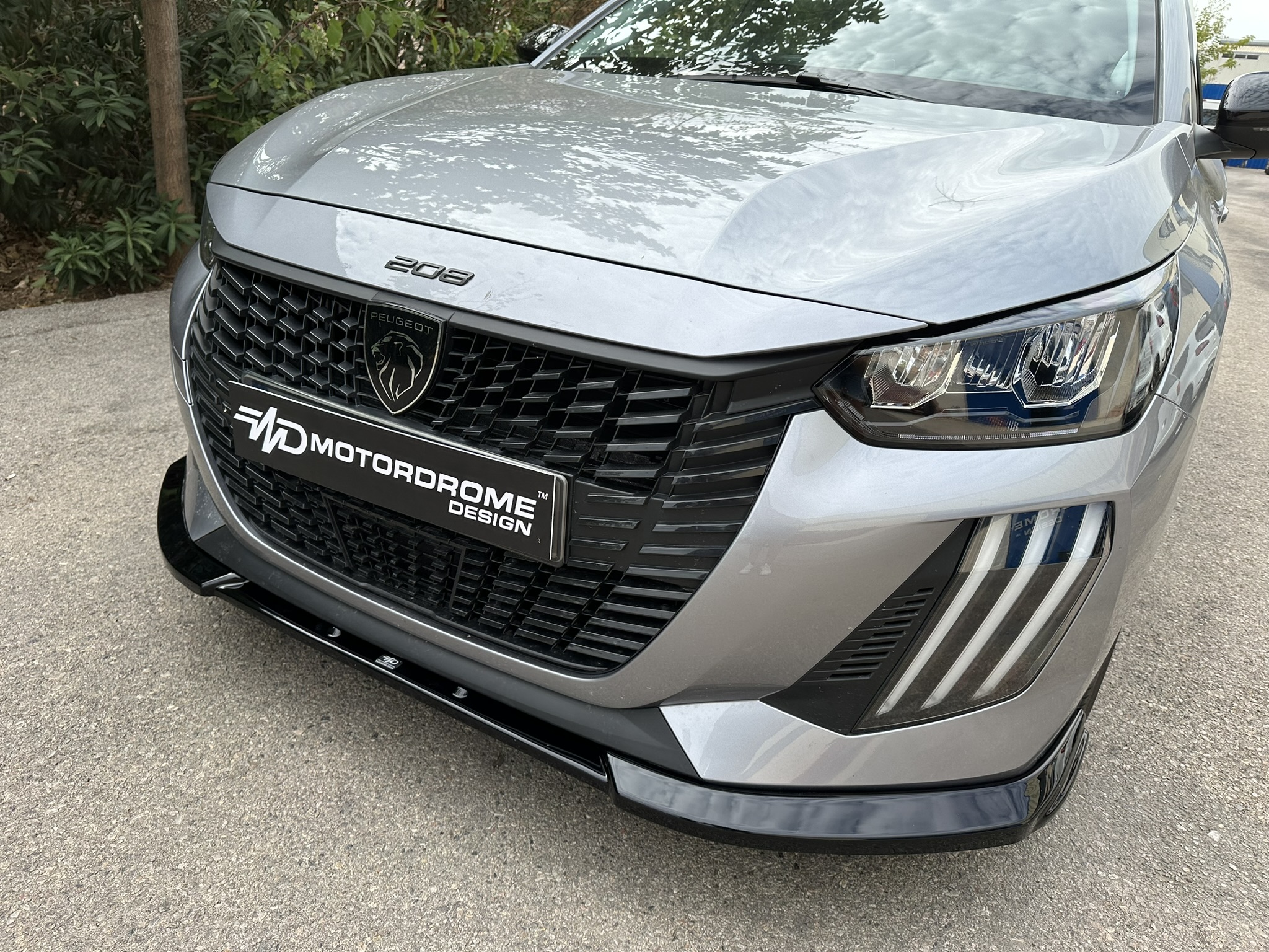 MOTORDROME - Εμπρός Σπλίτερ Για Peugeot 208 MK2 Facelift (2023-) - 1 Τεμ.  (K173-001) - Thumbnail 4