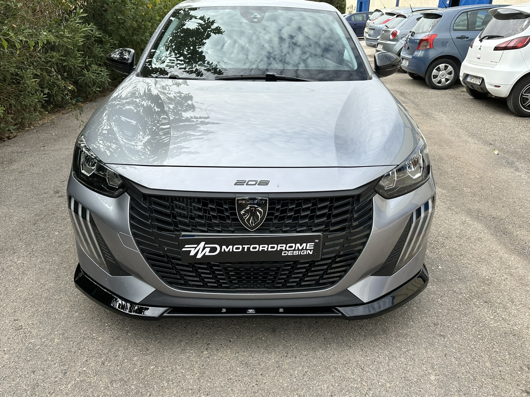 MOTORDROME - Εμπρός Σπλίτερ Για Peugeot 208 MK2 Facelift (2023-) - 1 Τεμ.  (K173-001) - Thumbnail 5
