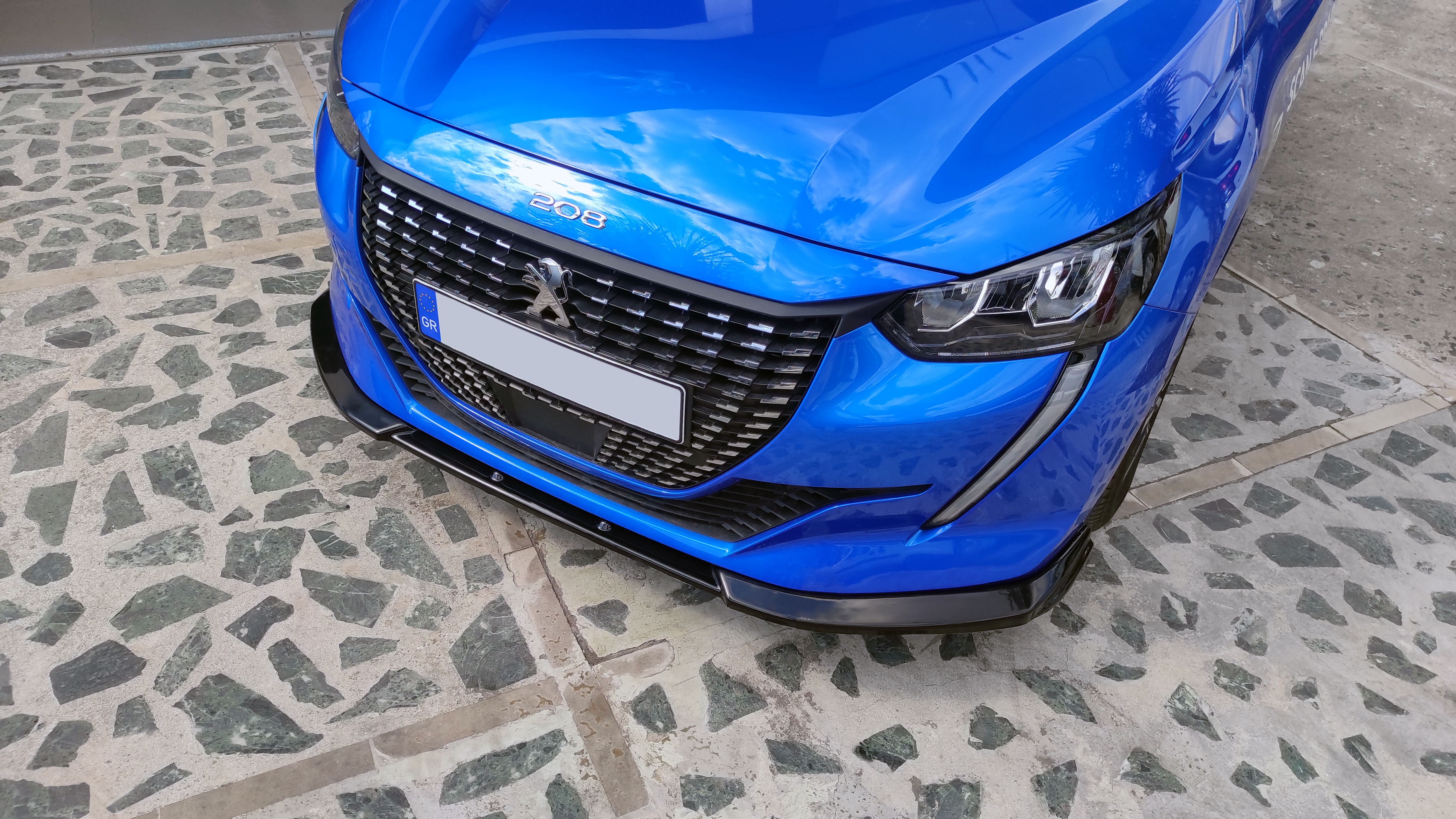 MOTORDROME - Εμπρός Σπλίτερ Για Peugeot 208 MK2 Facelift (2023-) - 1 Τεμ.  (K173-001) - Thumbnail 8