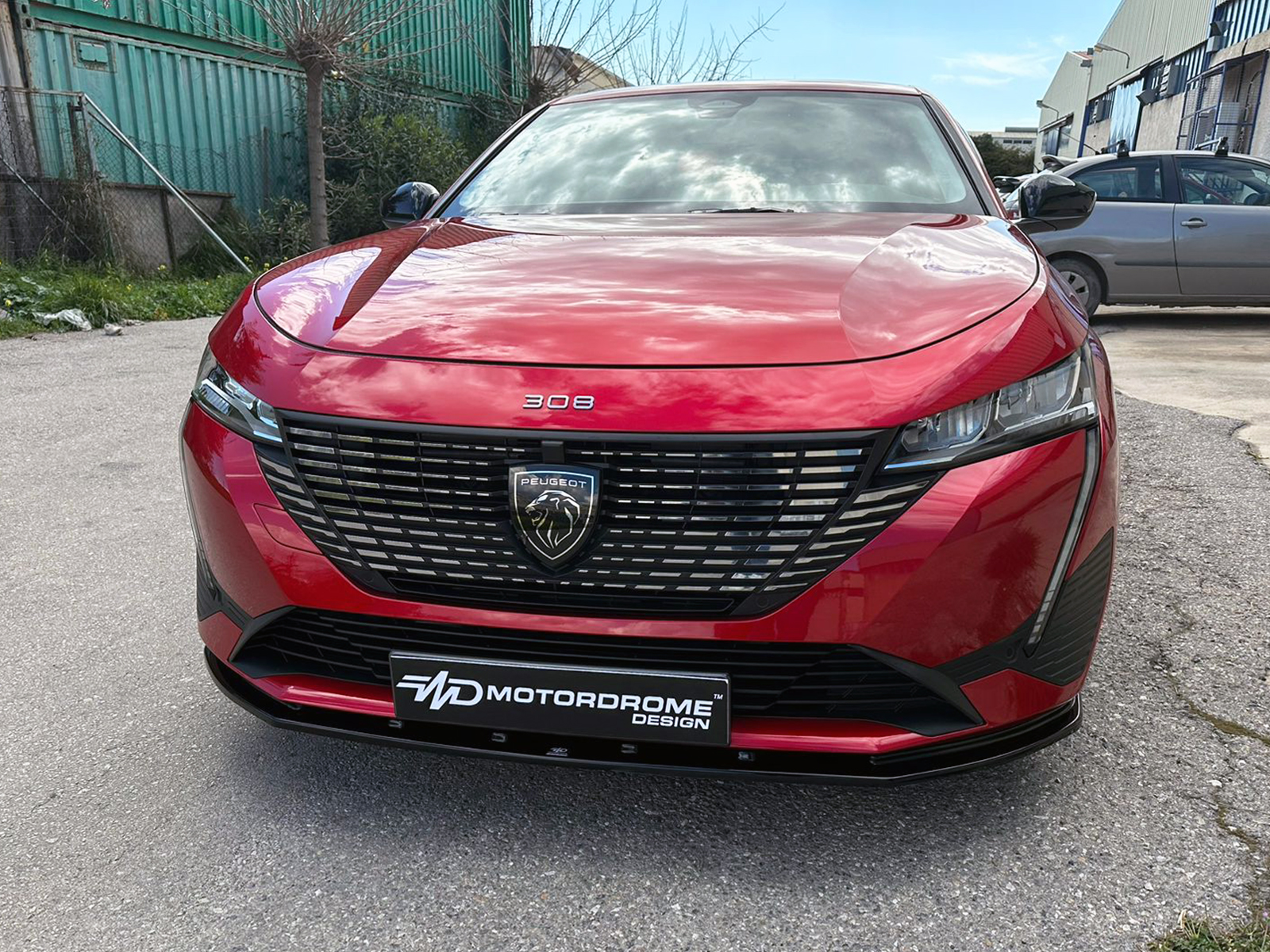 MOTORDROME - Εμπρός Σπλίτερ Για Peugeot 308 MK3 (2021-) - 1 Τεμ.  (K189-001) - Thumbnail 2