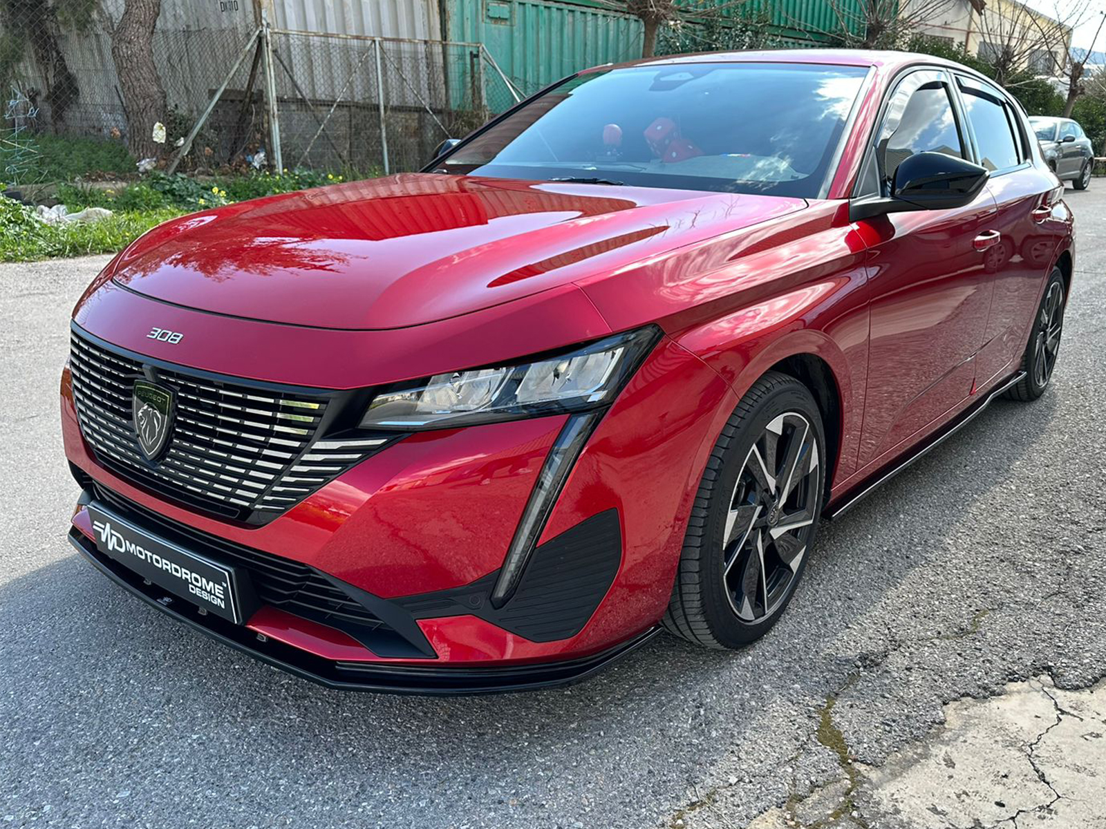 MOTORDROME - Εμπρός Σπλίτερ Για Peugeot 308 MK3 (2021-) - 1 Τεμ.  (K189-001) - Thumbnail 3