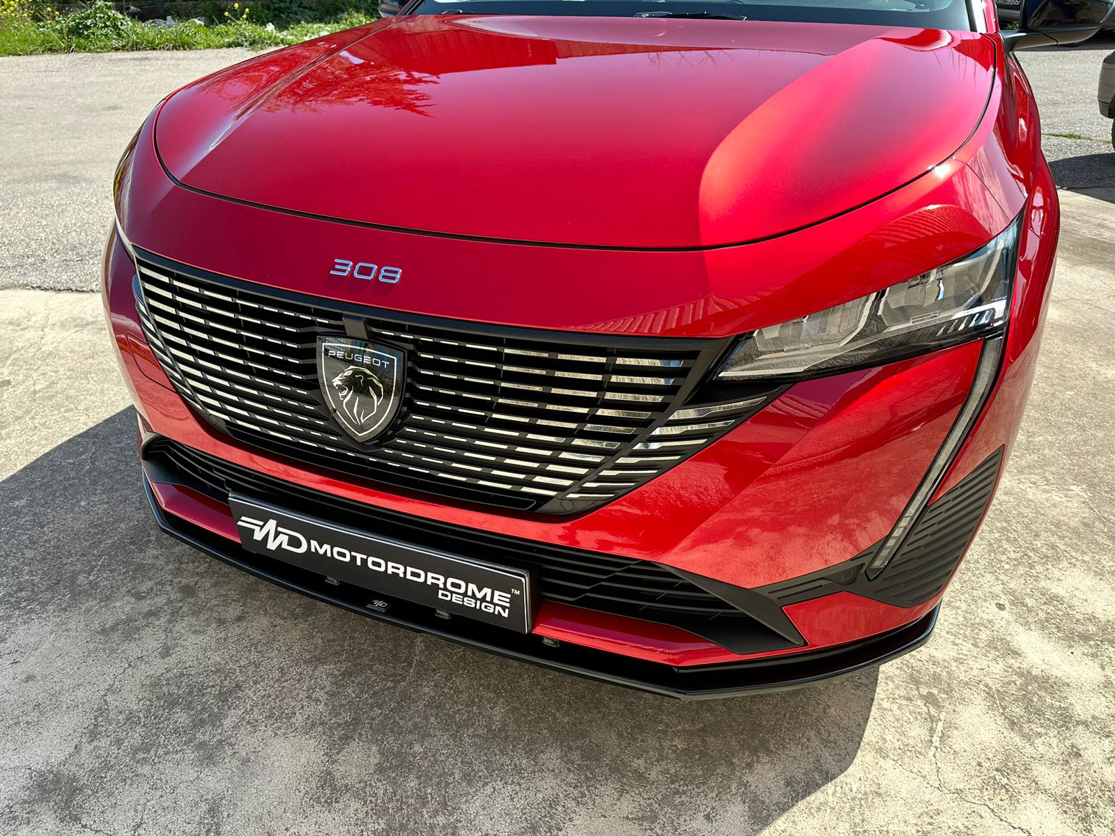 MOTORDROME - Εμπρός Σπλίτερ Για Peugeot 308 MK3 (2021-) - 1 Τεμ.  (K189-001) - Thumbnail 4