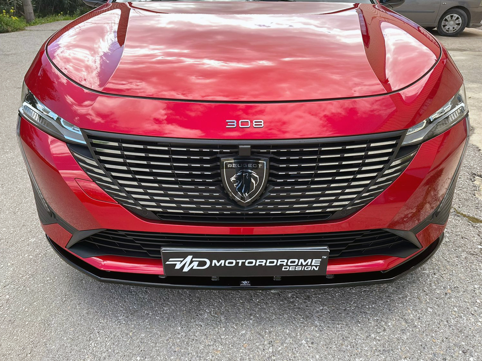 MOTORDROME - Εμπρός Σπλίτερ Για Peugeot 308 MK3 (2021-) - 1 Τεμ.  (K189-001) - Thumbnail 5