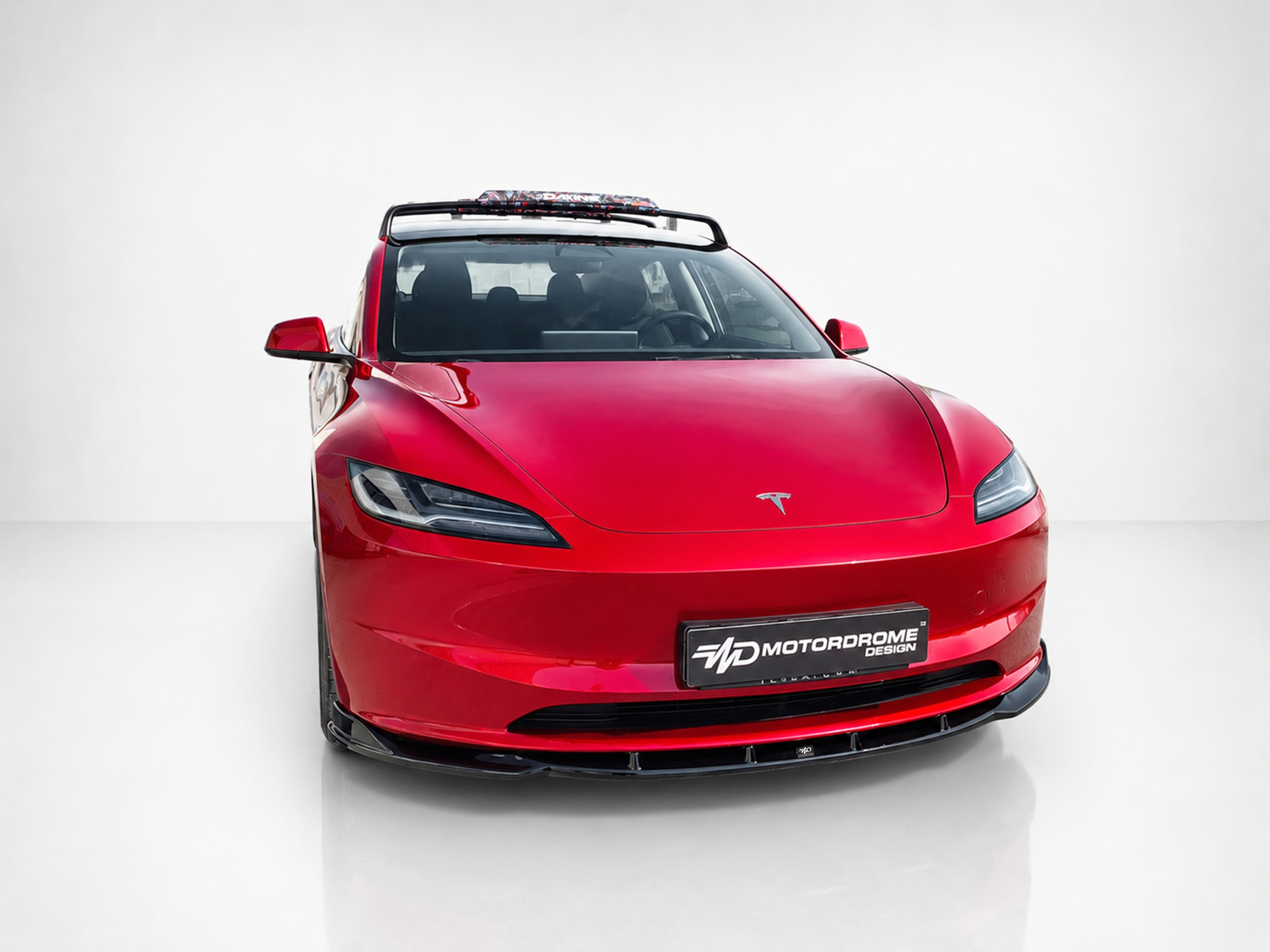 MOTORDROME - Εμπρός Σπλίτερ Για Tesla Model 3 MK1 Project Highland Facelift - 1 Τεμ.  (K214-005) - Thumbnail 4