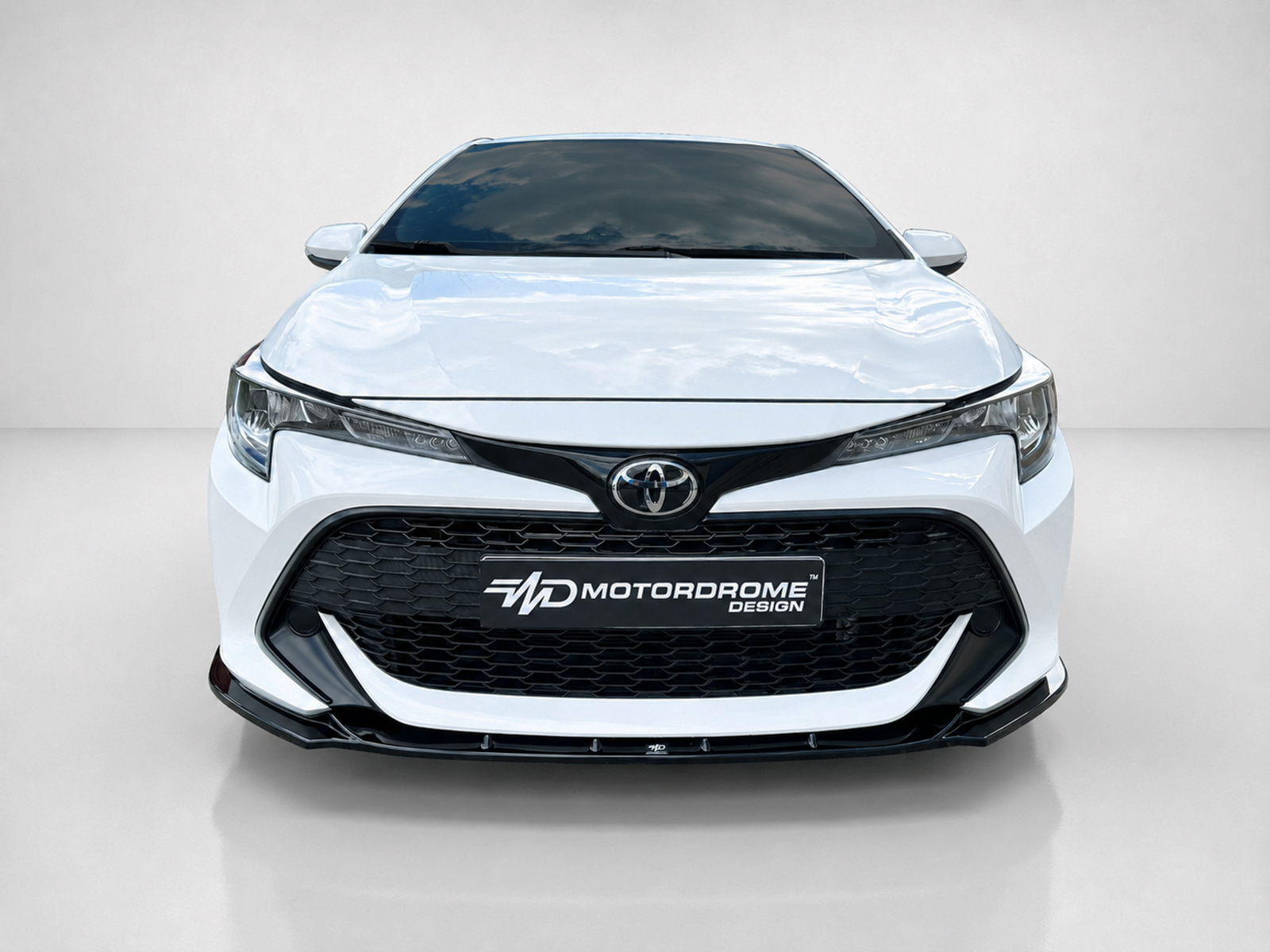Motordrome - Εμπρός Σπλίτερ για Toyota Corolla Mk12 Hatchback / Touring Sports (2018-) - 1 Τεμ. (K201-001)