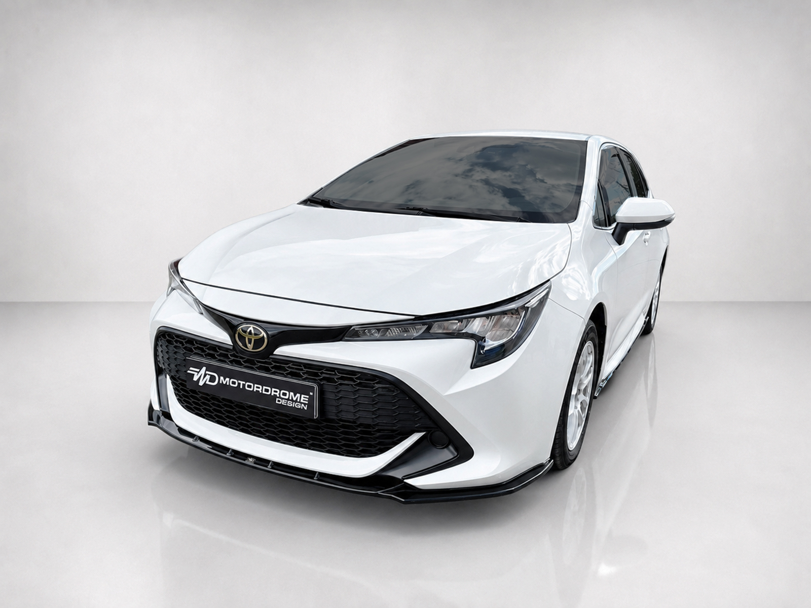 MOTORDROME - Εμπρός Σπλίτερ Για Toyota Corolla MK12 Hatchback / Touring Sports (2018-) - 1 Τεμ.  (K201-001) - Thumbnail 2
