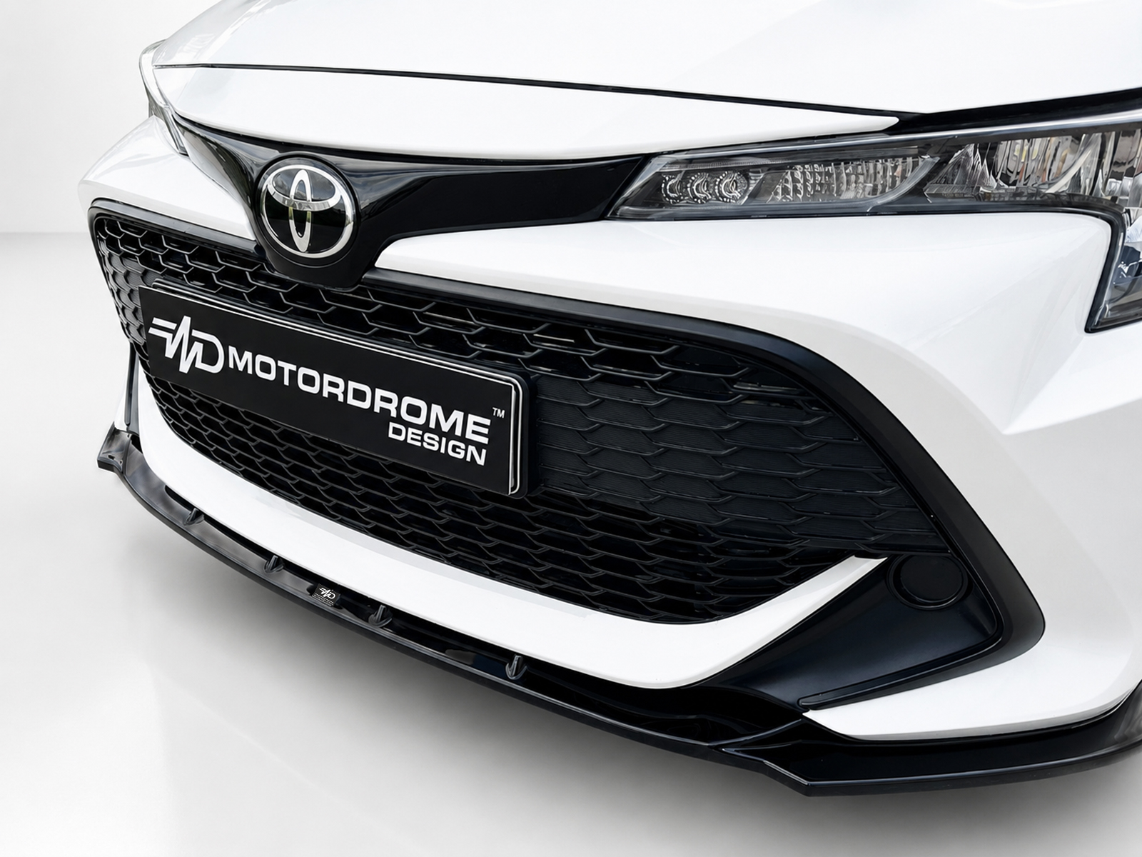 MOTORDROME - Εμπρός Σπλίτερ Για Toyota Corolla MK12 Hatchback / Touring Sports (2018-) - 1 Τεμ.  (K201-001) - Thumbnail 4