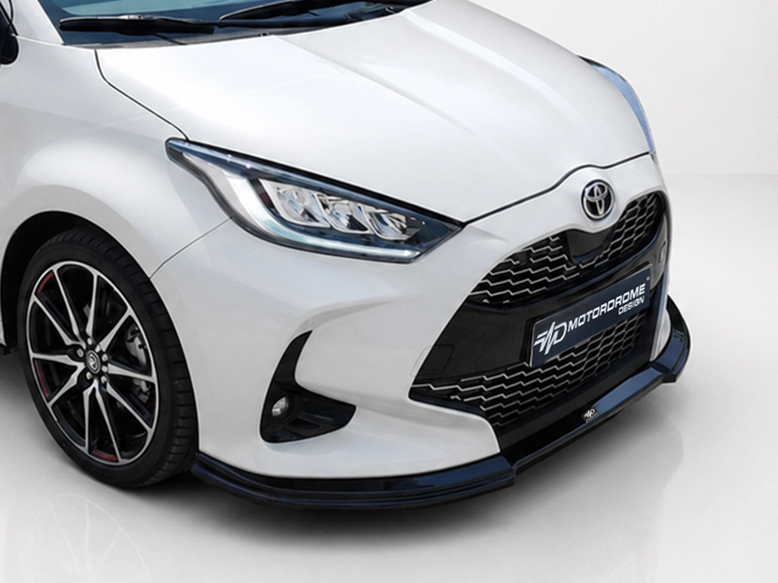 MOTORDROME - Εμπρός Σπλίτερ Για Toyota Yaris MK4 Gr Sport (2022-) - 1 Τεμ.  (K169-001) - Thumbnail 3