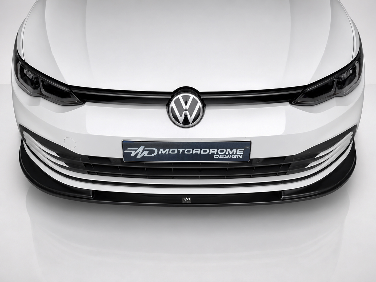 MOTORDROME - Εμπρός Σπλίτερ Για Volkswagen Golf MK8 - 1 Τεμ.  (K174-001) - Thumbnail 2