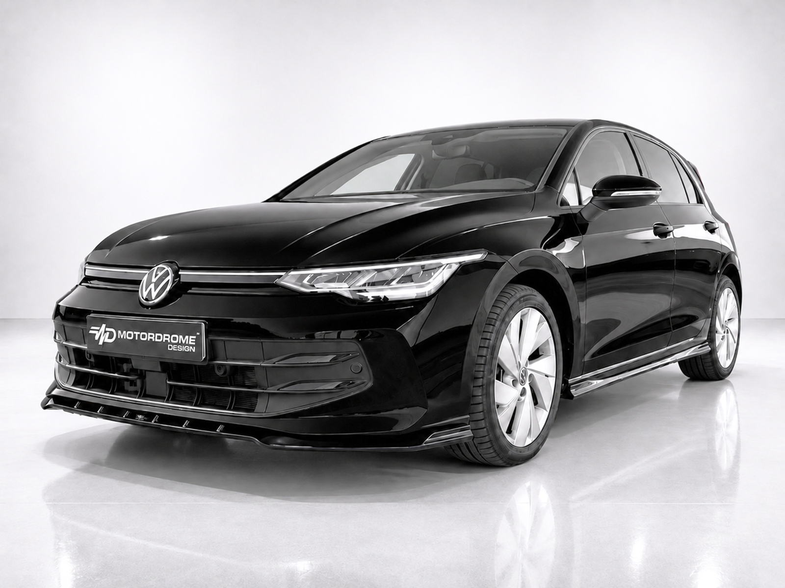 MOTORDROME - Εμπρός Σπλίτερ Για Volkswagen Golf MK8 Facelift - 1 Τεμ.  (K174-002) - Thumbnail 2