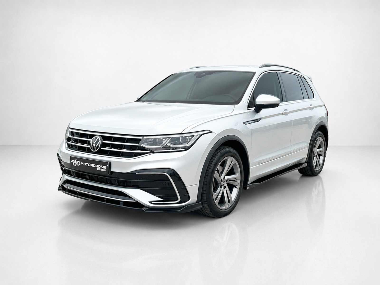 MOTORDROME - Εμπρός Σπλίτερ Για Volkswagen Tiguan R / R-line MK2 Facelift (2020-2024) - 1 Τεμ.  (K218-001) - Thumbnail 4