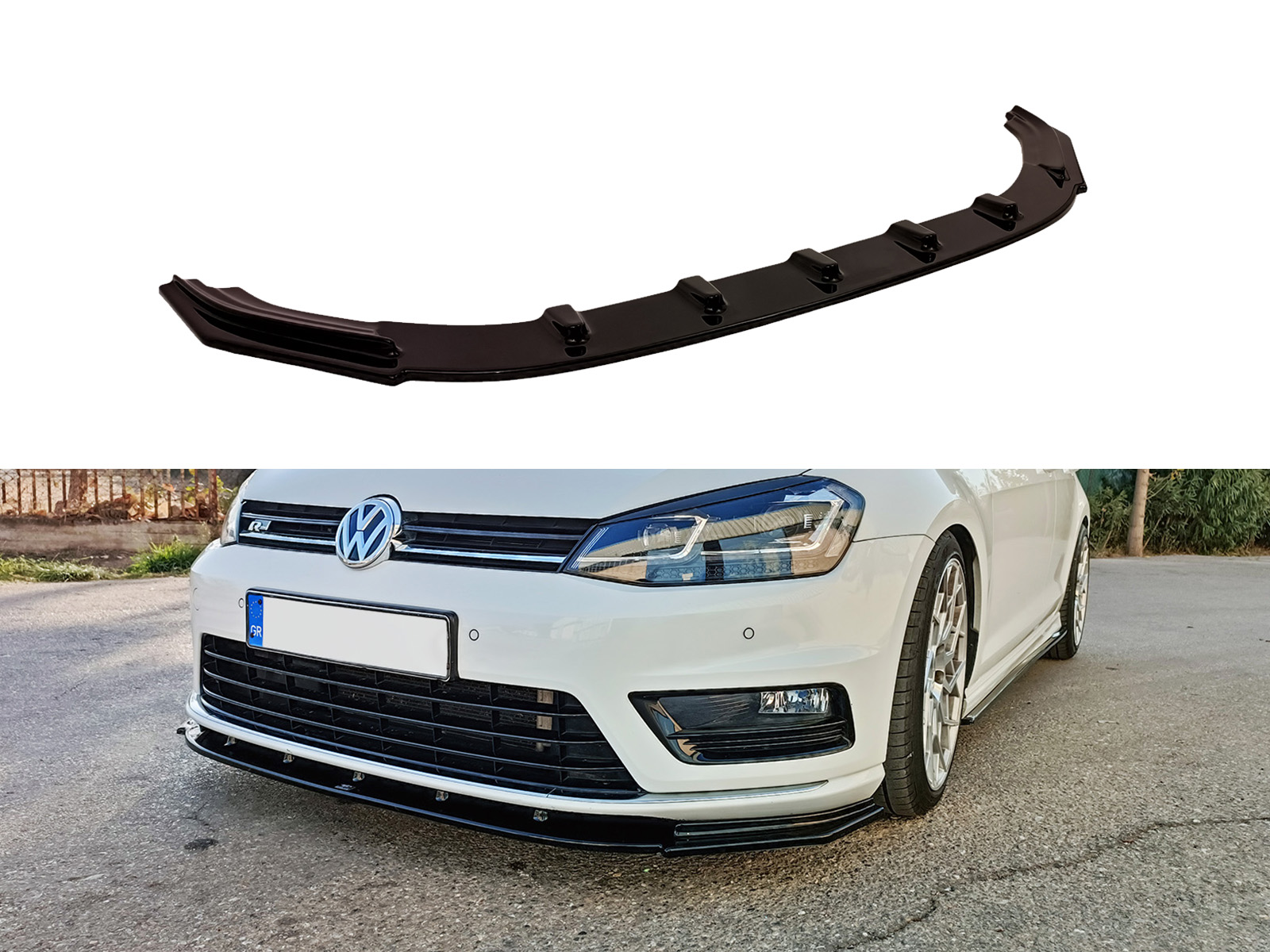Motordrome - Εμπρός Σπλίτερ για VW Golf Mk7 R / R-Line - 1 Τεμ.  (K186-001)