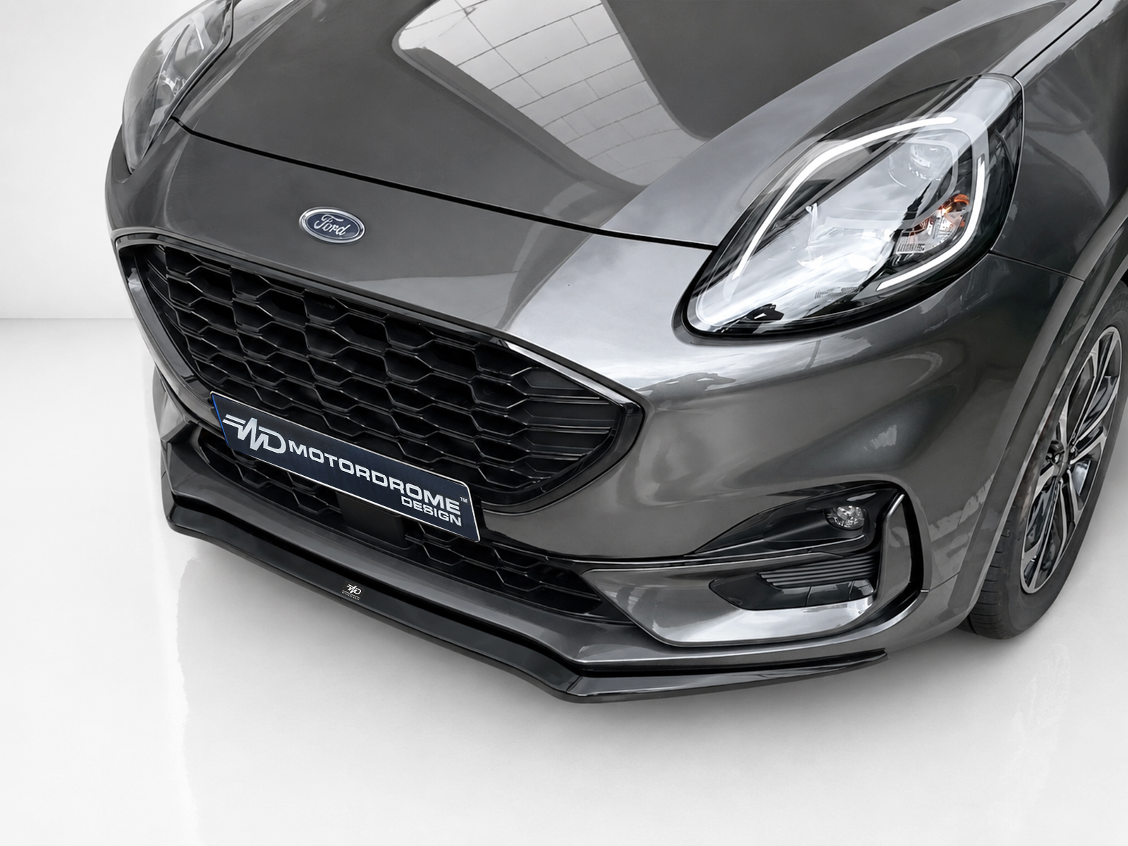 MOTORDROME - Εμπρός Σπλίτερ V.1 Για Ford Puma St-line (2019-) - 1 Τεμ.  (K184-001) - Thumbnail 2