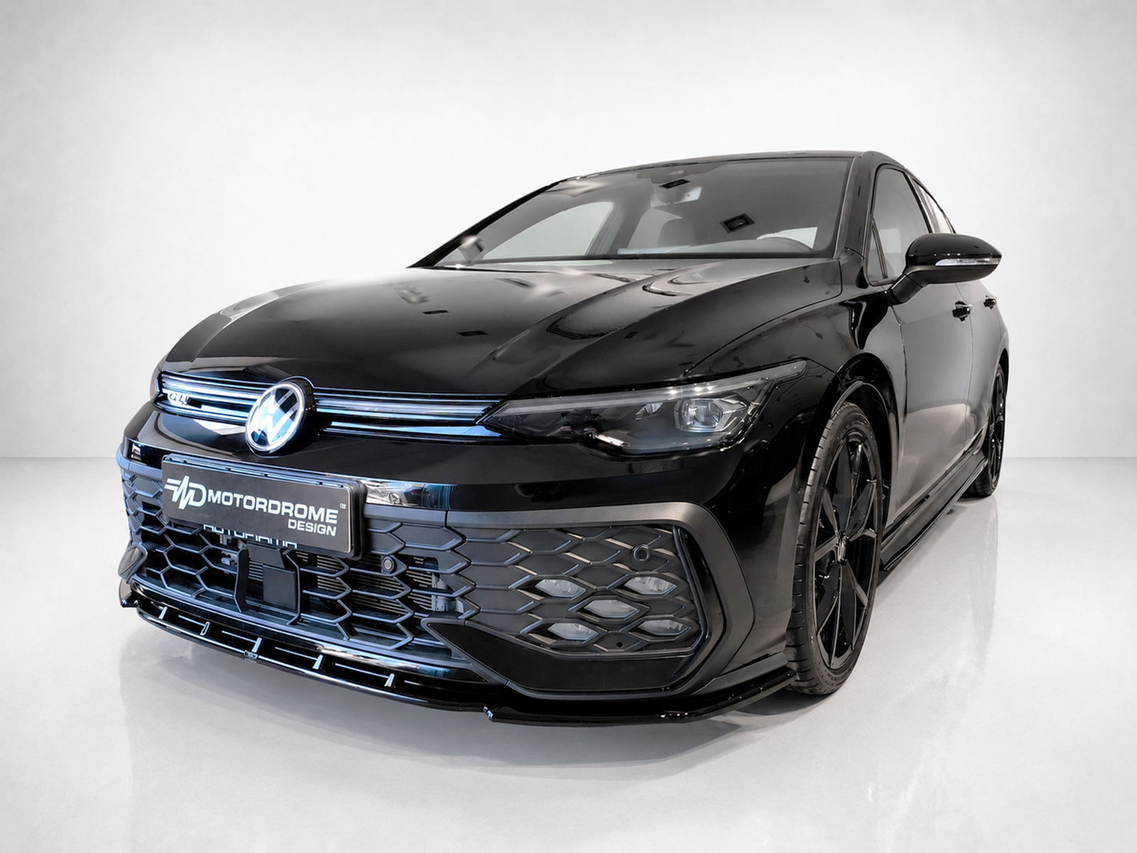 MOTORDROME - Εμπρός Σπλίτερ V.1 Για Volkswagen Golf MK8 Facelift GTI / Gte / R-line - 1 Τεμ.  (K192-005) - Thumbnail 2