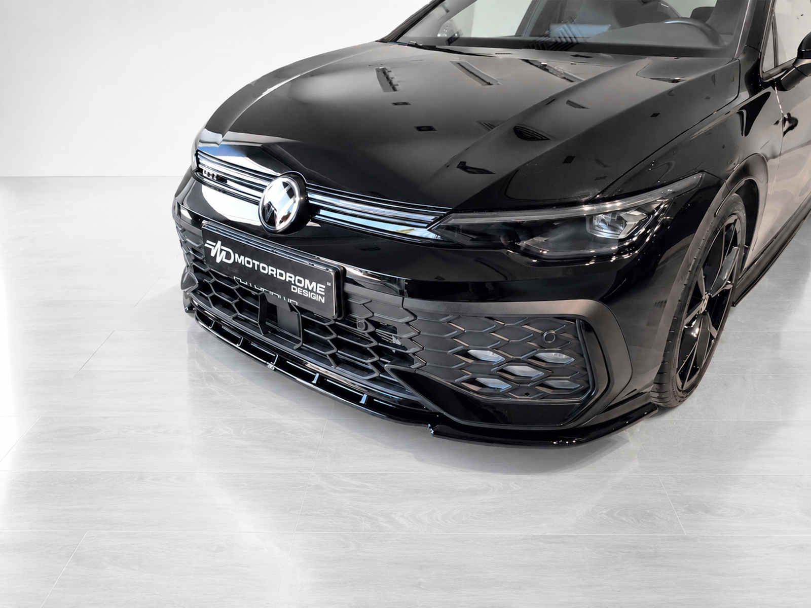 MOTORDROME - Εμπρός Σπλίτερ V.1 Για Volkswagen Golf MK8 Facelift GTI / Gte / R-line - 1 Τεμ.  (K192-005) - Thumbnail 3