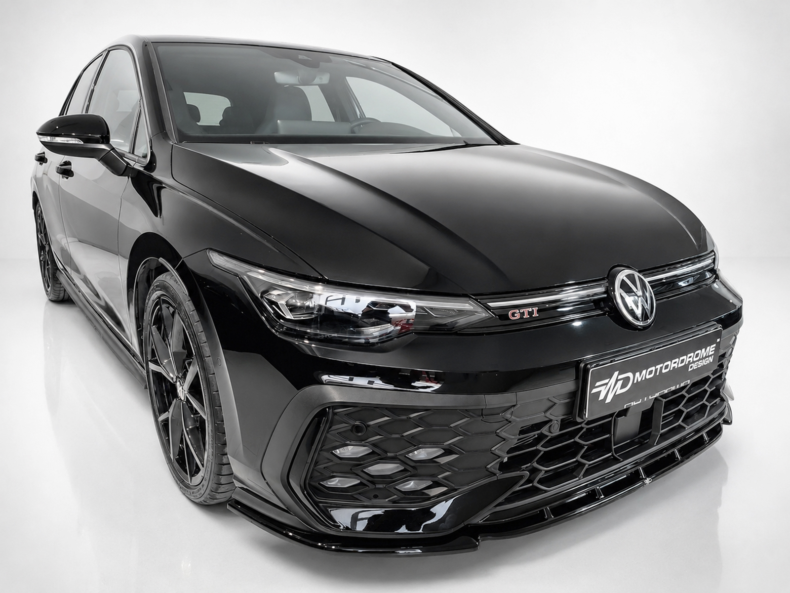 MOTORDROME - Εμπρός Σπλίτερ V.1 Για Volkswagen Golf MK8 Facelift GTI / Gte / R-line - 1 Τεμ.  (K192-005) - Thumbnail 4