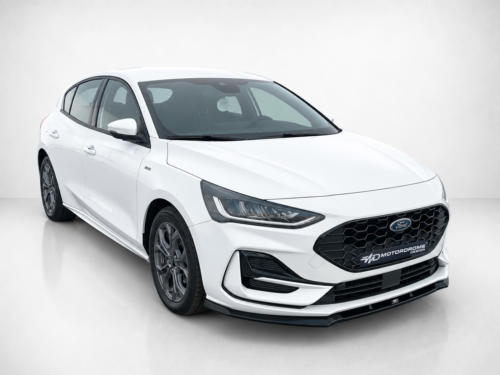 MOTORDROME - Εμπρός Σπλίτερ V.2 Για Ford Focus MK4 St / St-line (2018-) - 1 Τεμ.  (K165-004) - Thumbnail 2