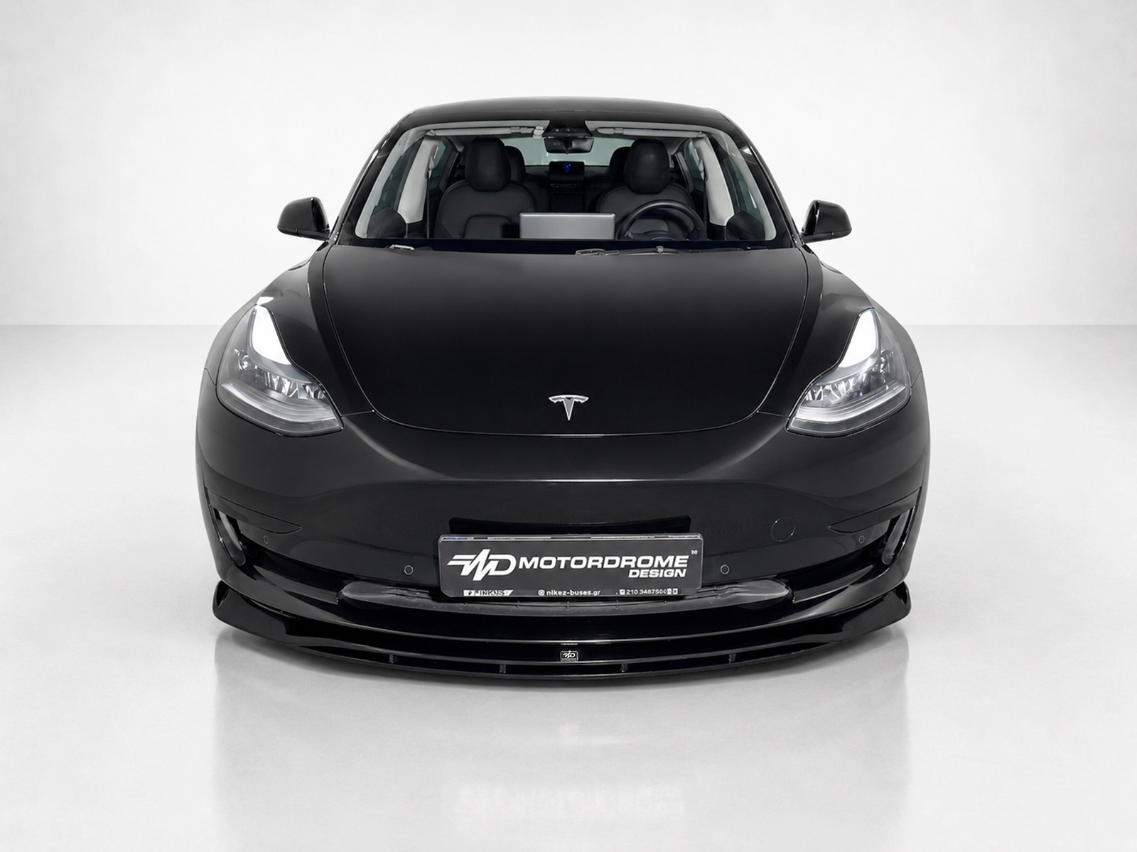 Motordrome - Εμπρός Σπλίτερ V.2 για Tesla Model 3 - 1 Τεμ.  (K214-002)