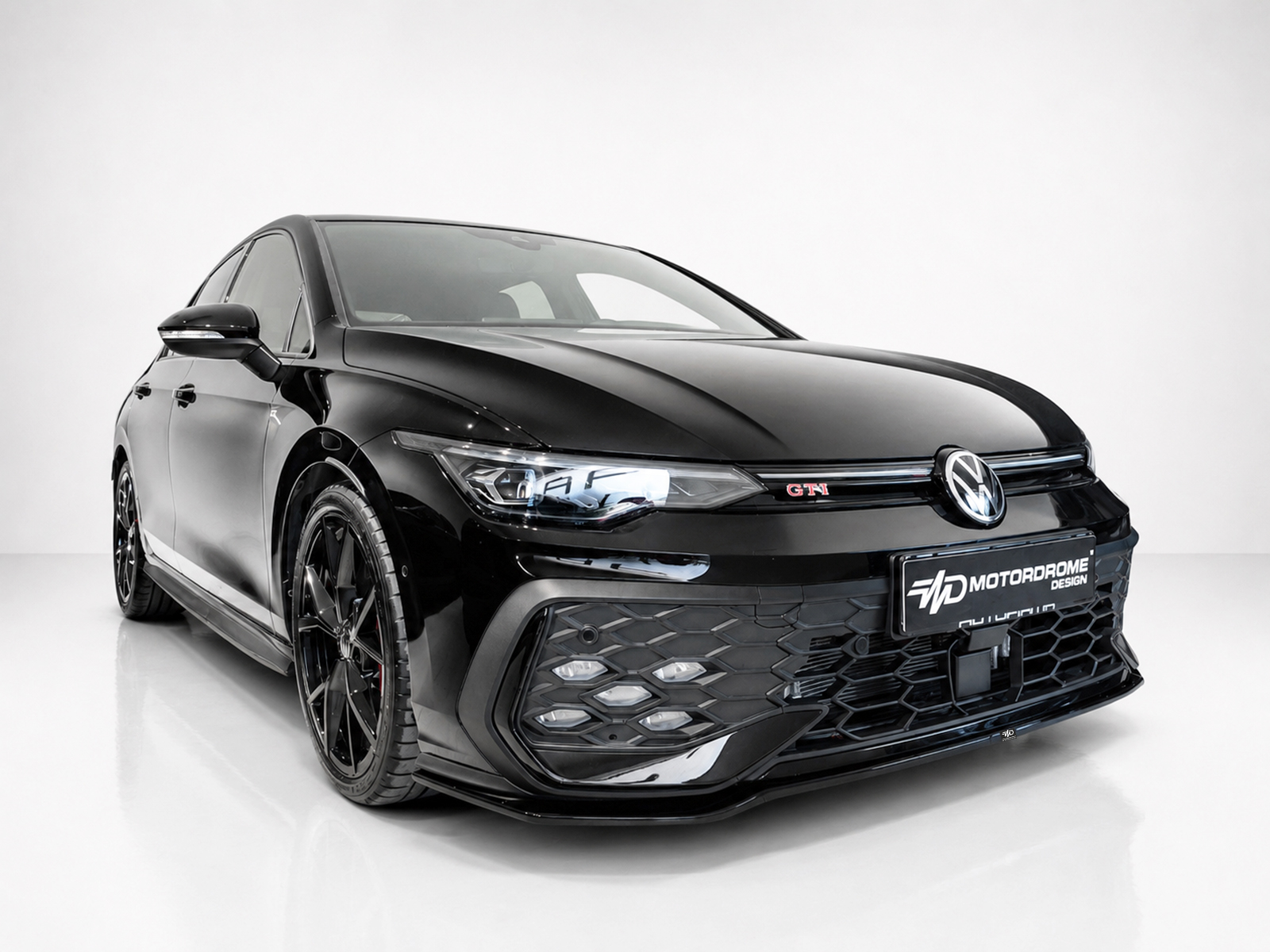 MOTORDROME - Εμπρός Σπλίτερ V.2 Για Volkswagen Golf MK8 Facelift GTI / Gte / R-line - 1 Τεμ.  (K192-006) - Thumbnail 4