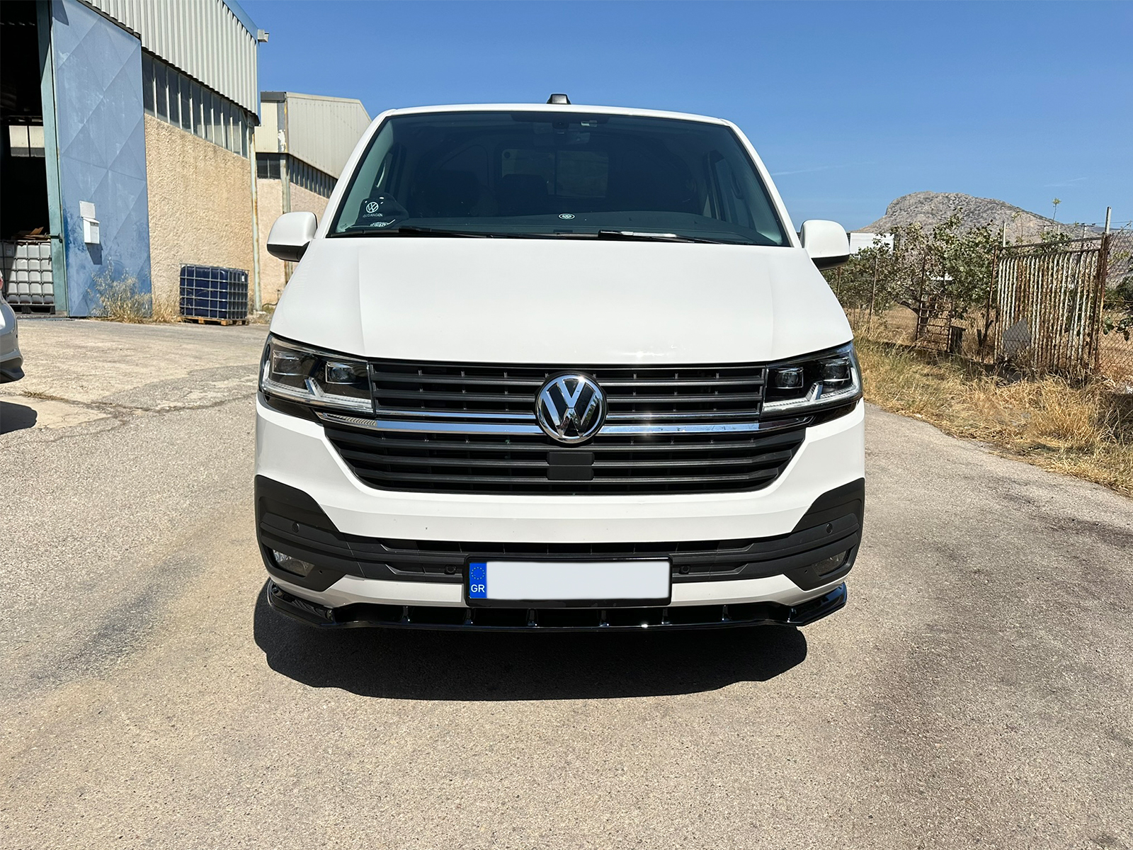 MOTORDROME - Εμπρός Σπλίτερ V.2 Για Volkswagen T6.1 Standard Bumper - 1 Τεμ.  (K168-002) - Thumbnail 2