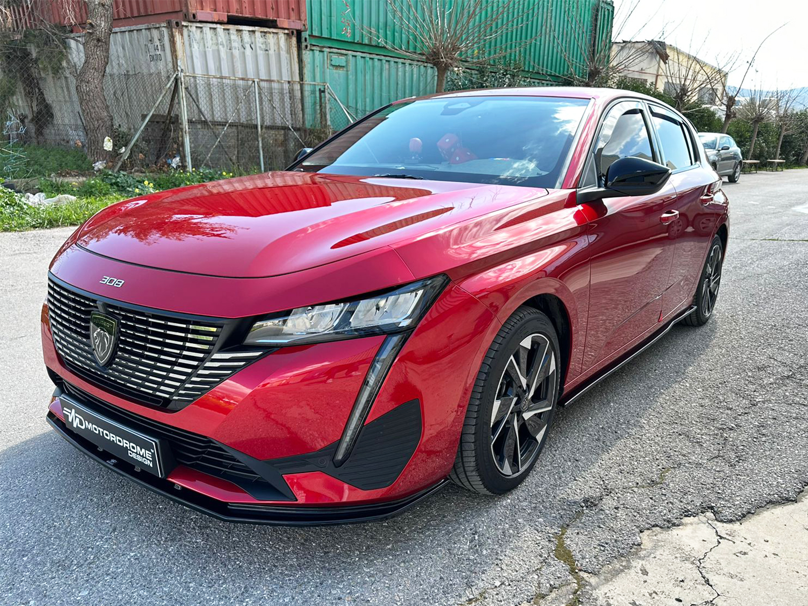 MOTORDROME - Επιπρόσθετα Μαρσπιέ Για Peugeot 308 MK3 Hatchback (2021-) - 1 Σετ. (K189-002) - Thumbnail 3