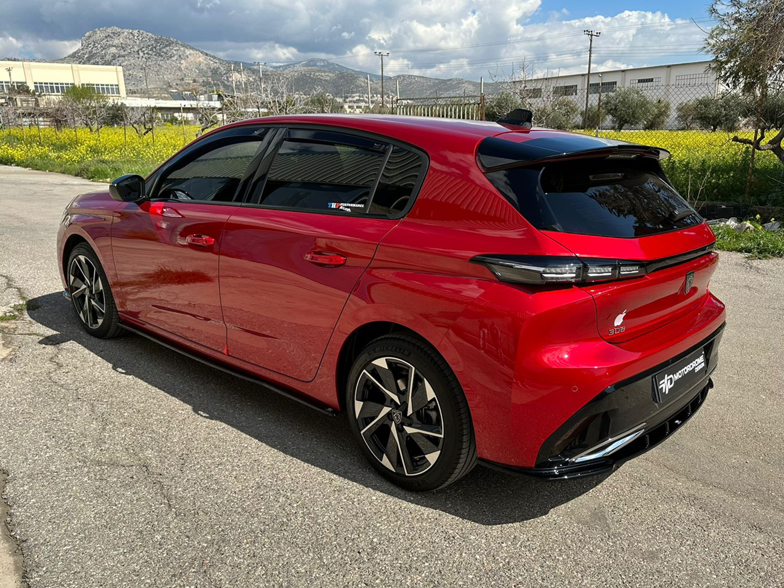 MOTORDROME - Επιπρόσθετα Μαρσπιέ Για Peugeot 308 MK3 Hatchback (2021-) - 1 Σετ. (K189-002) - Thumbnail 6