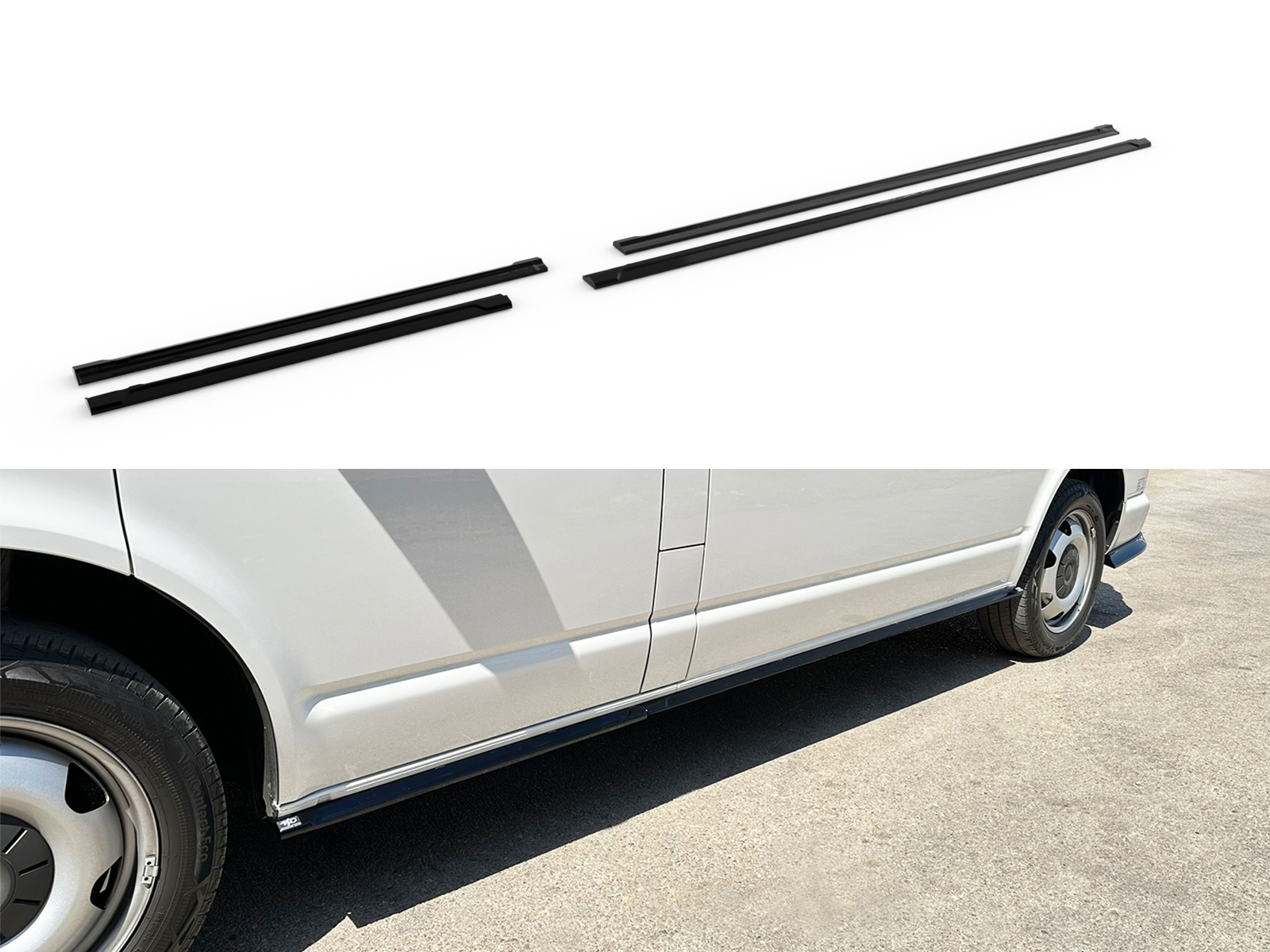 Motordrome - Επιπρόσθετα Μαρσπιέ Μακριά για Volkswagen T6.1 - 1 Σετ. (K168-003)
