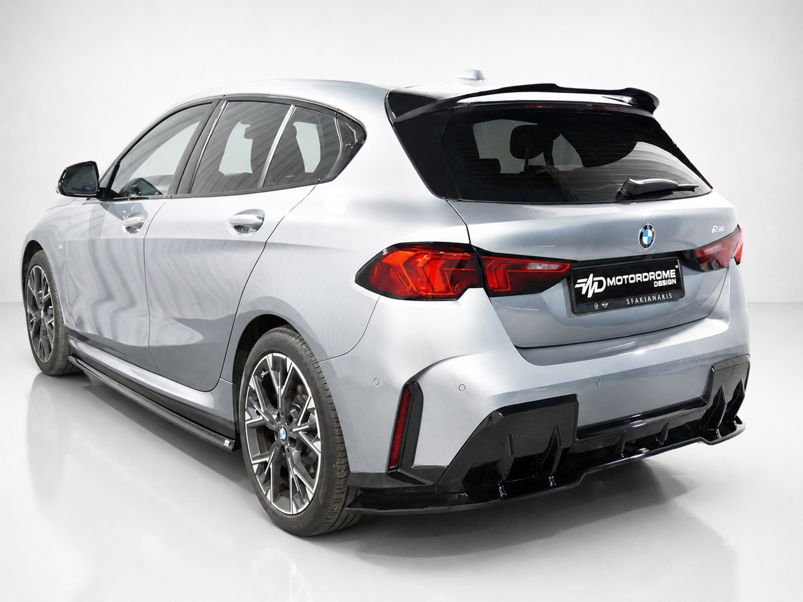 MOTORDROME - Επιπρόσθετα Μαρσπιέ V.1 Για Bmw 1 Series F70 M-pack / M135I - 1 Σετ. (K215-003) - Thumbnail 4