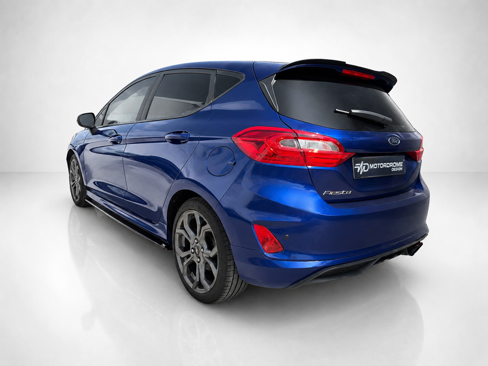 MOTORDROME - Επιπρόσθετα Μαρσπιέ V.2 Για Ford Fiesta MK8 St / St-line (2017-) - 1 Σετ. (K182-005) - Thumbnail 3