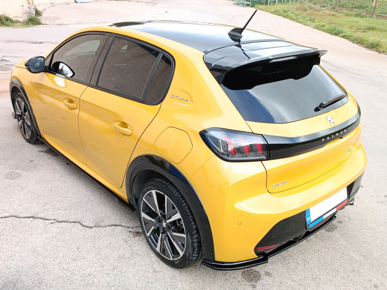 MOTORDROME - Επιπρόσθετα Μαρσπιέ V.2 Για Peugeot 208 MK2 (2019-) - 1 Σετ. (K173-003) - Thumbnail 3