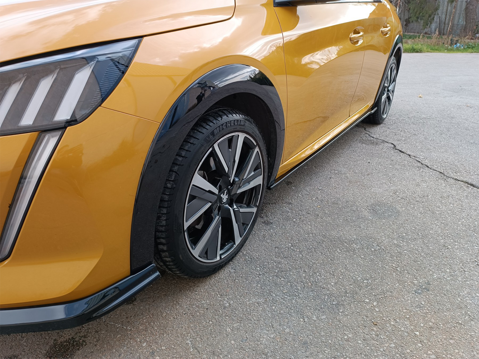 MOTORDROME - Επιπρόσθετα Μαρσπιέ V.2 Για Peugeot 208 MK2 (2019-) - 1 Σετ. (K173-003) - Thumbnail 4