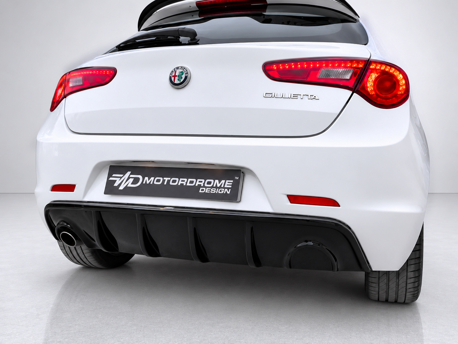 MOTORDROME - Πίσω Διαχύτης Για Alfa Romeo Giulietta (μονή Εξάτμιση) - 1 Τεμ.  (K166-002) - Thumbnail 4