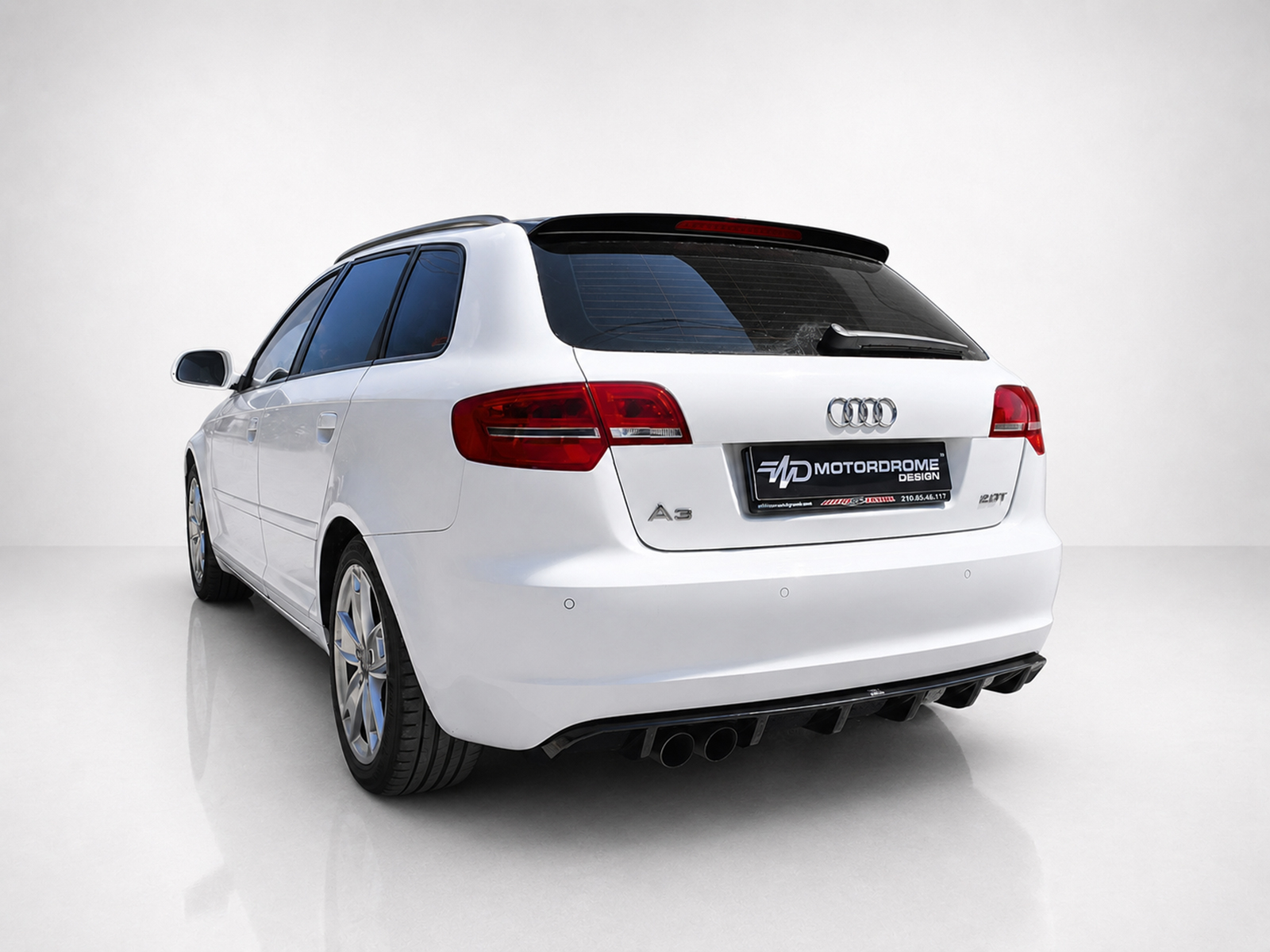 MOTORDROME - Πίσω Διαχύτης Για Audi A3 8P Sportback (2008-2012) - 1 Τεμ.  (K151-002) - Thumbnail 2