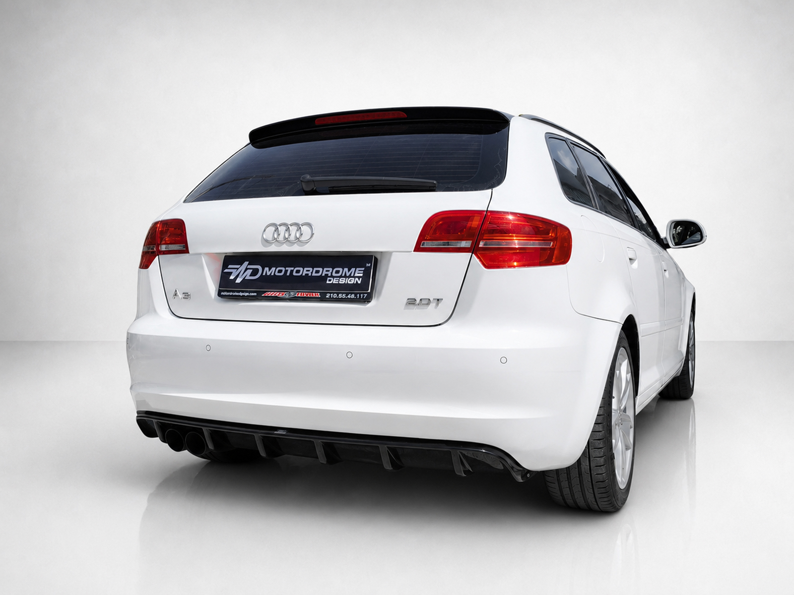 MOTORDROME - Πίσω Διαχύτης Για Audi A3 8P Sportback (2008-2012) - 1 Τεμ.  (K151-002) - Thumbnail 3