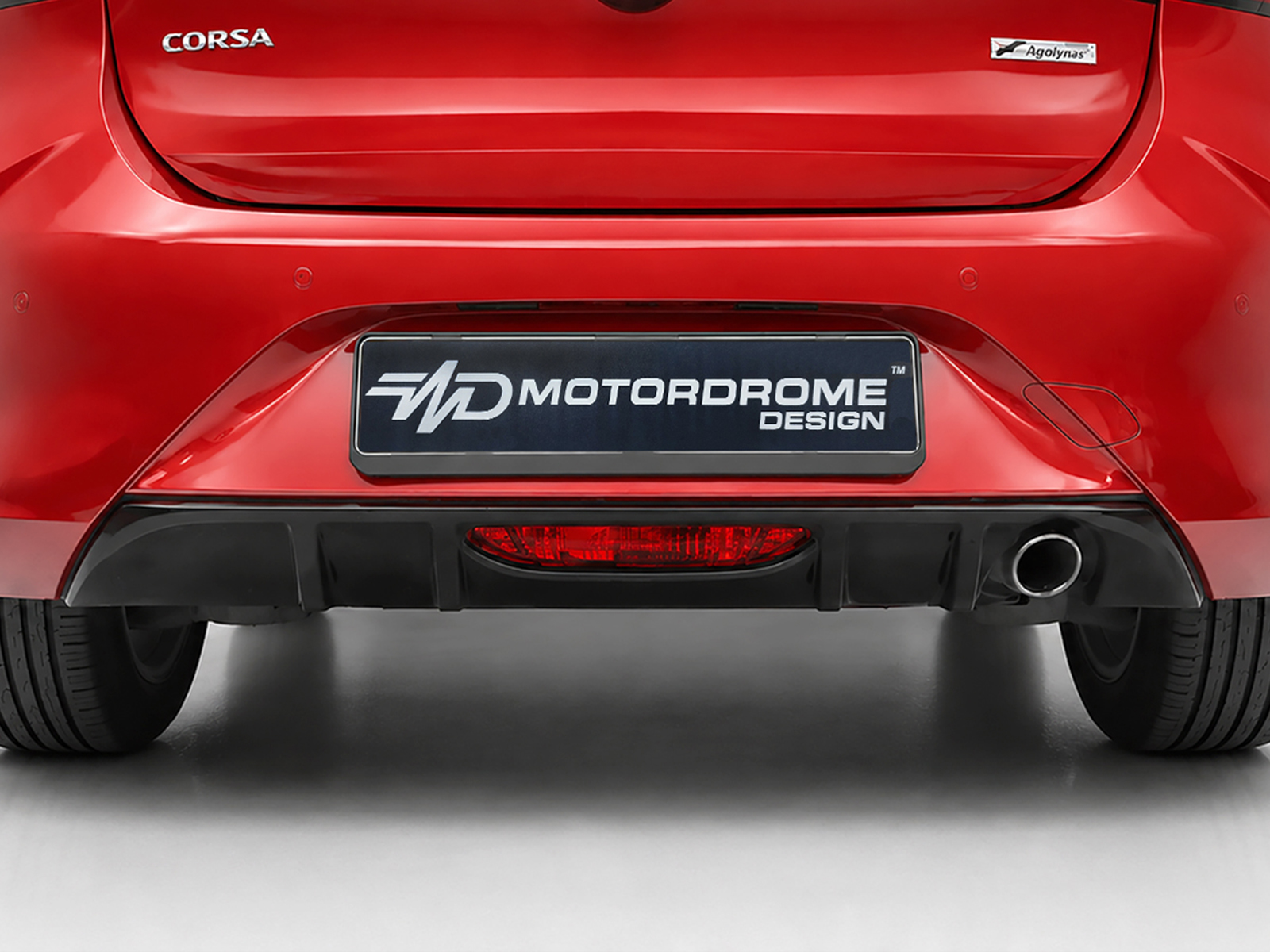 MOTORDROME - Πίσω Διαχύτης Για Opel Corsa F Gs-line (2019-) - 1 Τεμ.  (K163-002) - Thumbnail 3