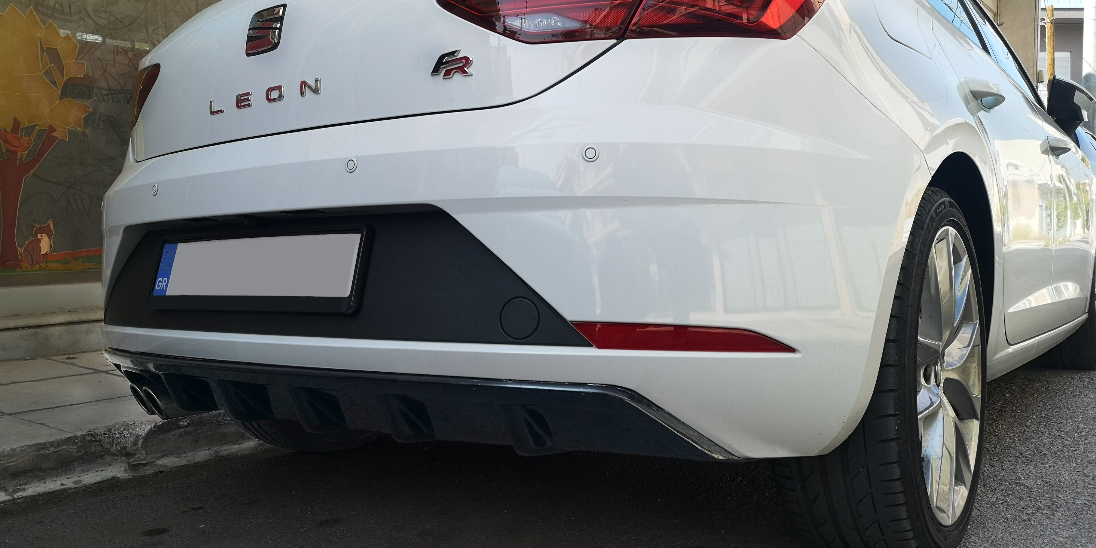 MOTORDROME - Πίσω Διαχύτης Για Seat Leon Fr MK3 Facelift 5-DOORS (2017-2020) - 1 Τεμ.  (K150-006) - Thumbnail 2