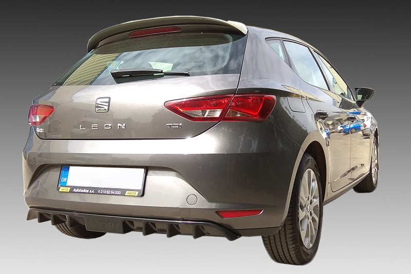 Motordrome - Πίσω Διαχύτης για Seat Leon Mk3 5-doors (2012-2017) - 1 Τεμ.  (K150-002)