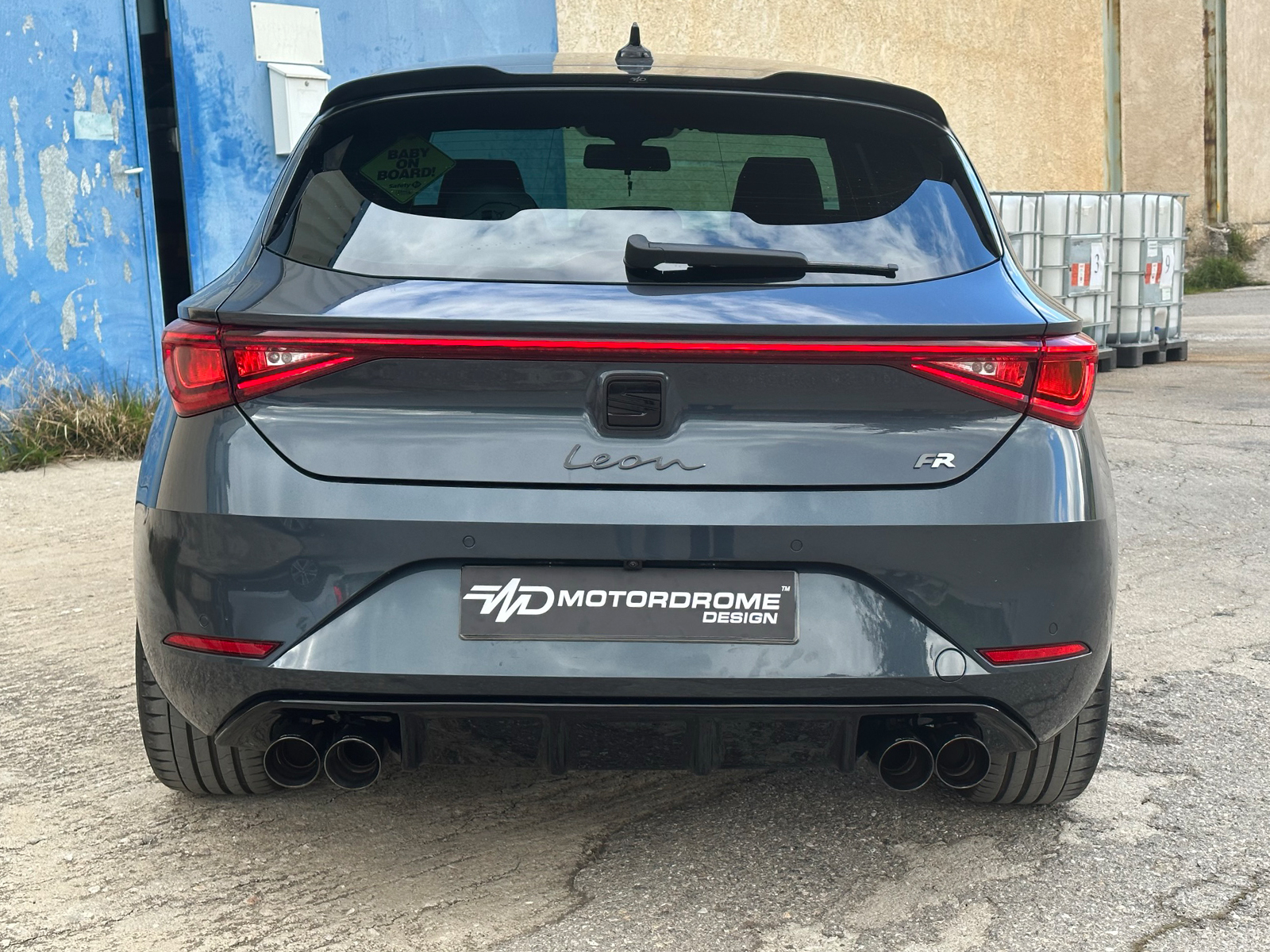 MOTORDROME - Πίσω Διαχύτης Για Seat Leon MK4 Fr (2020-) - 1 Τεμ.  (K181-004) - Thumbnail 2