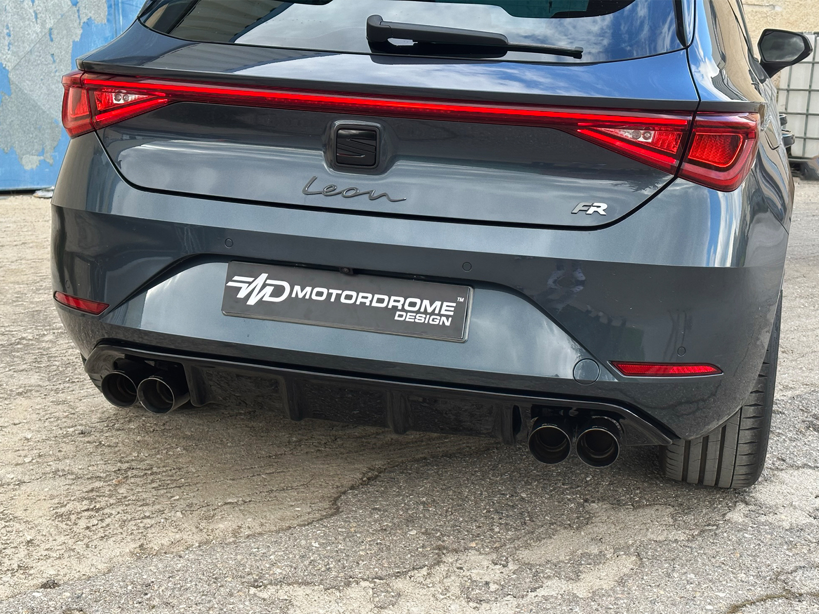 MOTORDROME - Πίσω Διαχύτης Για Seat Leon MK4 Fr (2020-) - 1 Τεμ.  (K181-004) - Thumbnail 4
