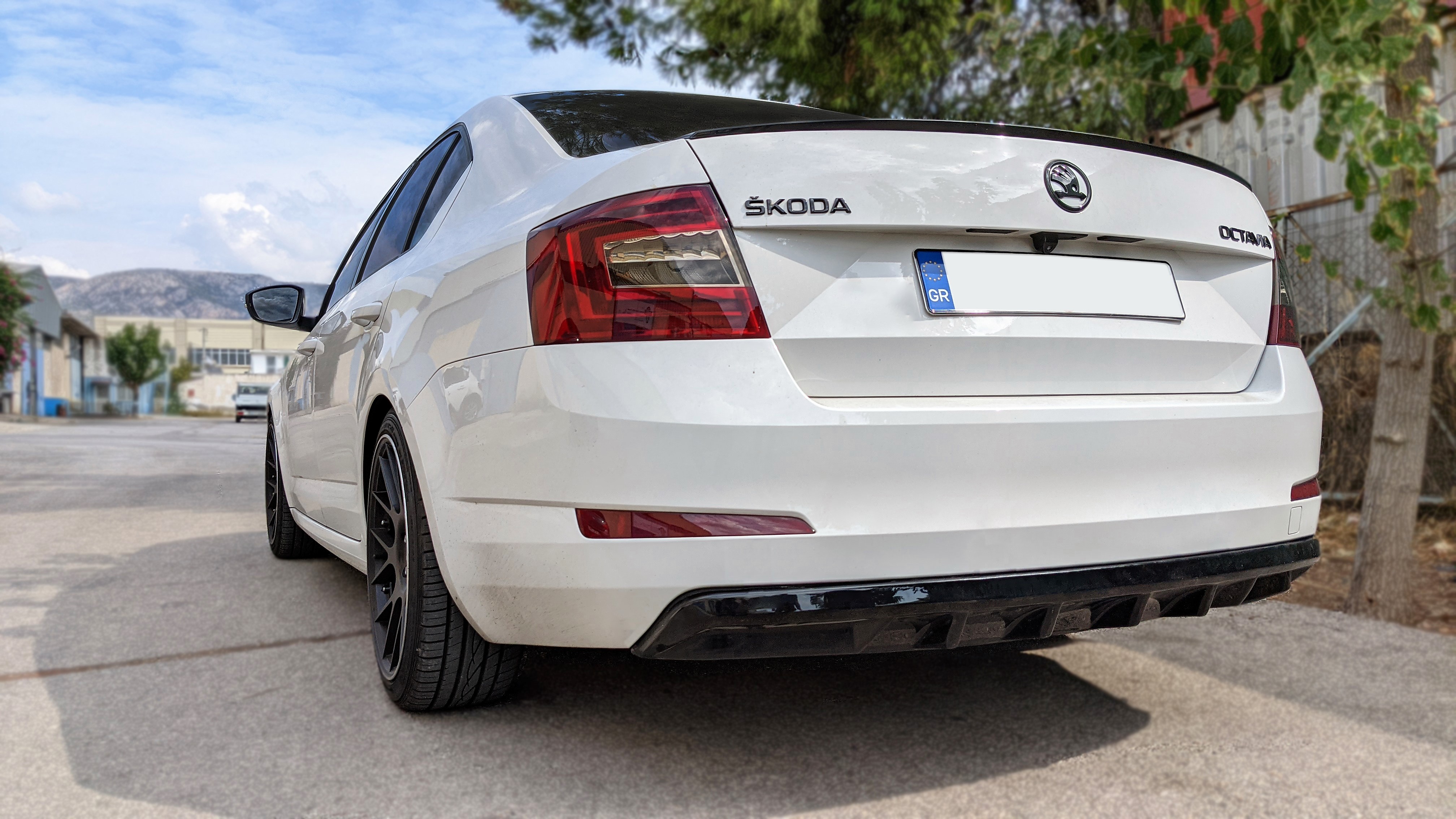 Motordrome - Πίσω Διαχύτης για Skoda Octavia Mk3 (2013-2017) - 1 Τεμ.  (K171-001)