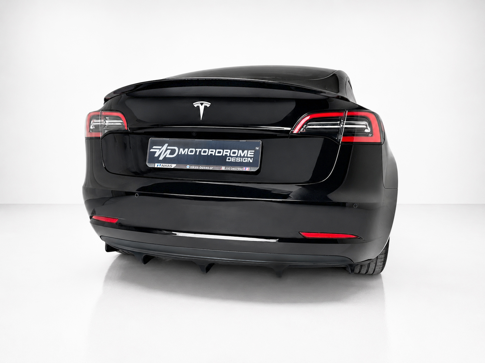 Motordrome - Πίσω Διαχύτης για Tesla Model 3 - 1 Τεμ.  (K214-004)