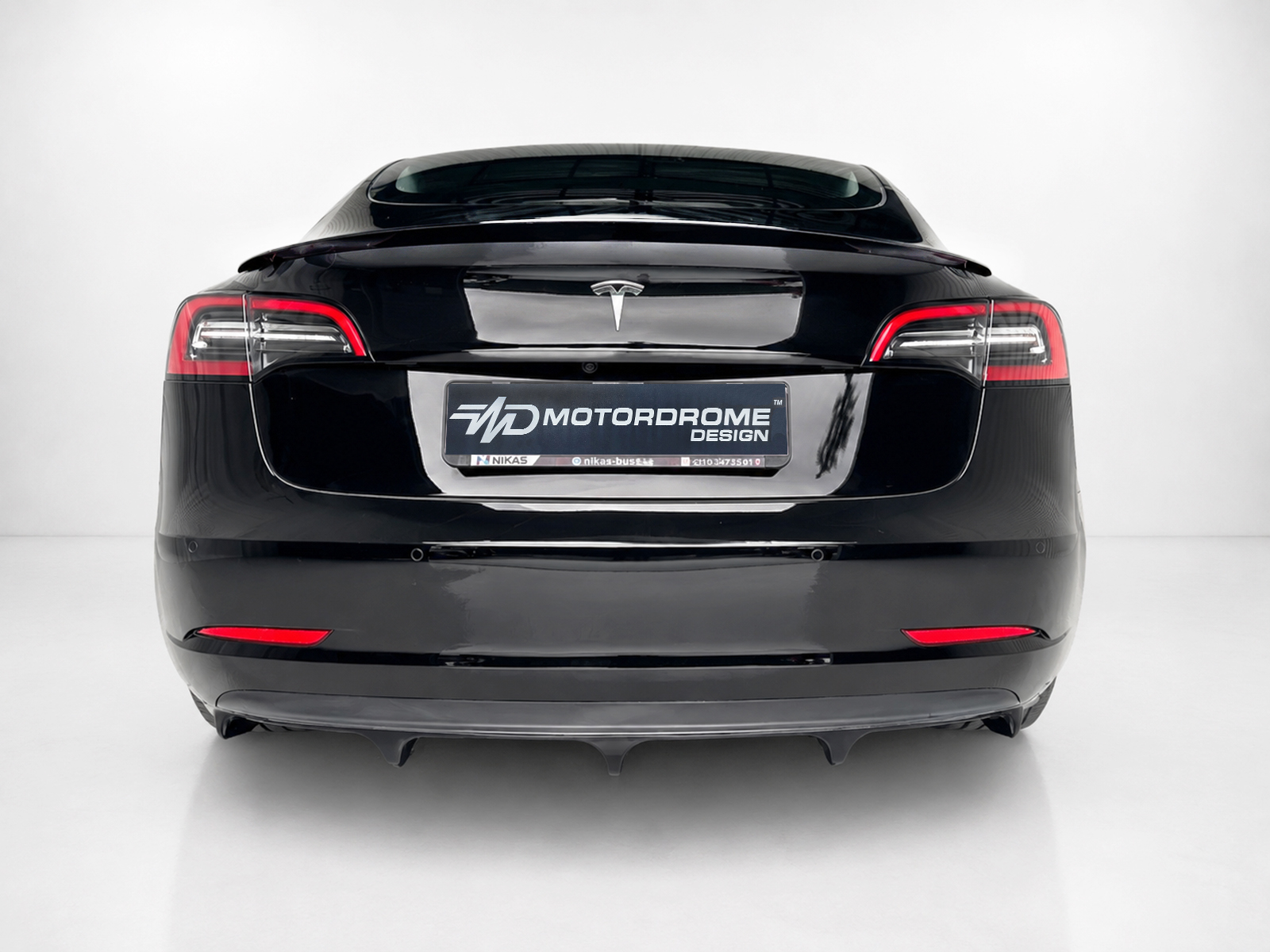 MOTORDROME - Πίσω Διαχύτης Για Tesla Model 3 - 1 Τεμ.  (K214-004) - Thumbnail 2