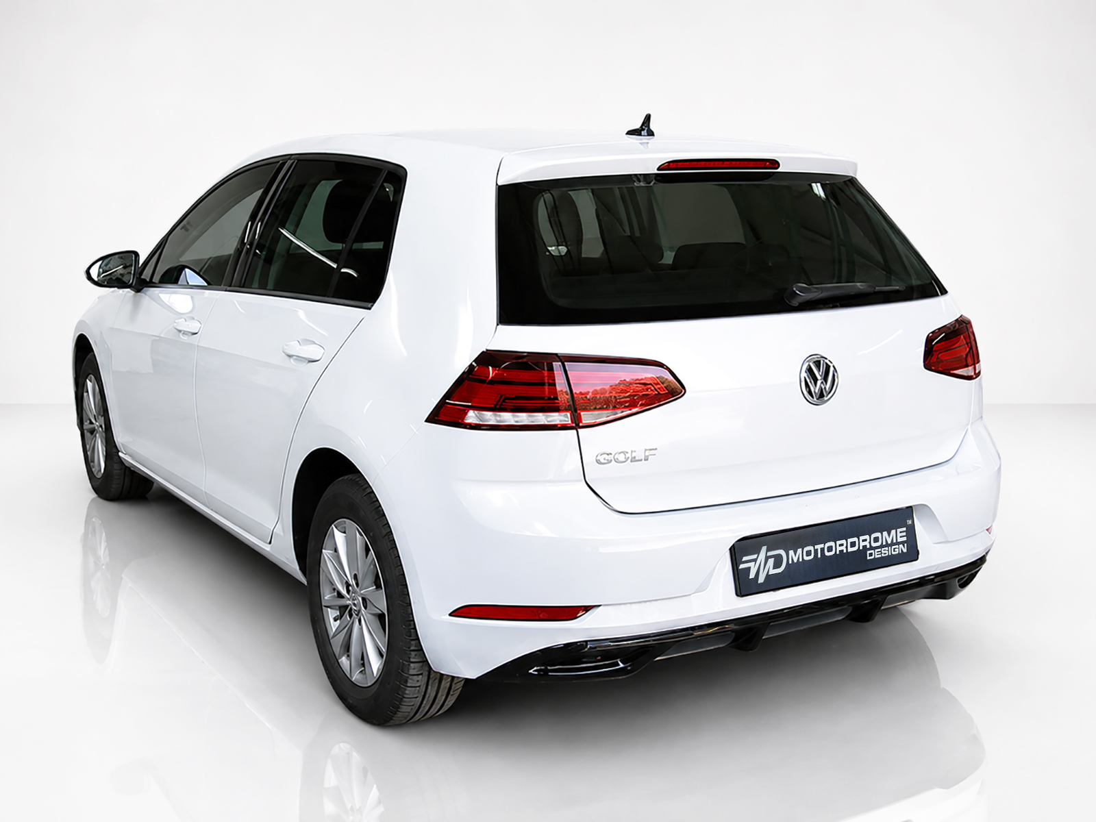 Motordrome - Πίσω Διαχύτης για Volkswagen Golf Mk7 Facelift (2016-2019) - 1 Τεμ.  (K156-002)