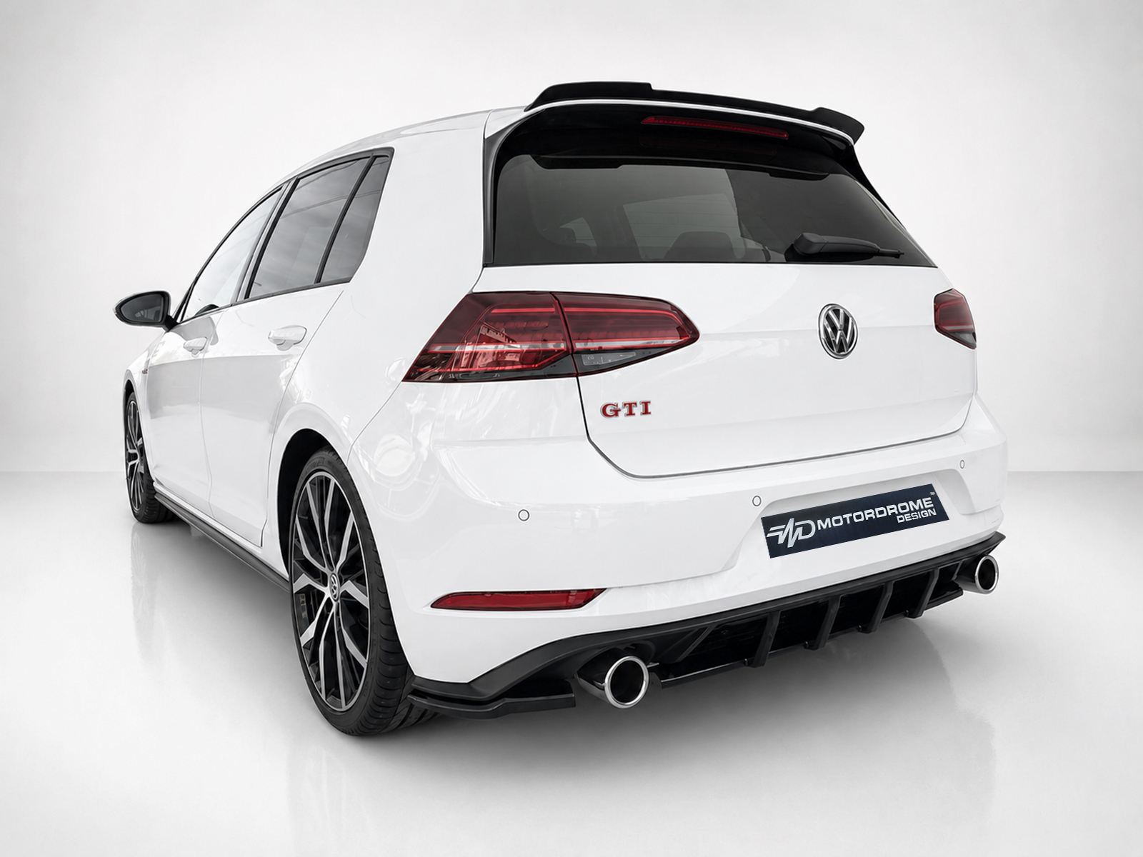 MOTORDROME - Πίσω Διαχύτης Για Volkswagen Golf MK7 Facelift GTI - 1 Τεμ.  (K196-004) - Thumbnail 2