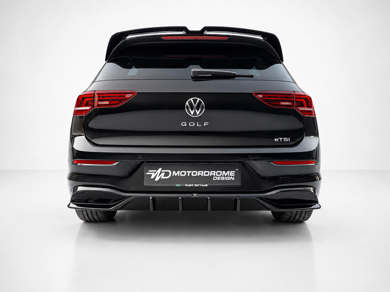 Motordrome - Πίσω Διαχύτης για Volkswagen Golf Mk8 / MK8 Facelift - 1 Τεμ.  (K174-004)