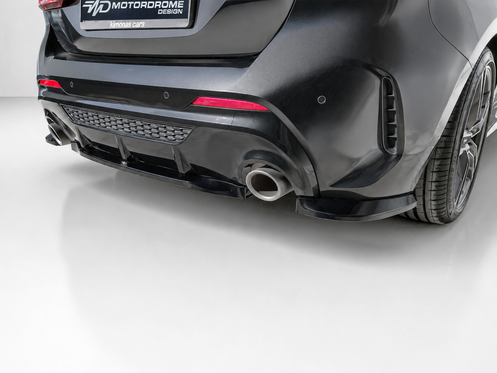 MOTORDROME - Πίσω Κεντρικό Σπλίτερ Για Bmw M135I F40 - 1 Τεμ.  (K210-003) - Thumbnail 2